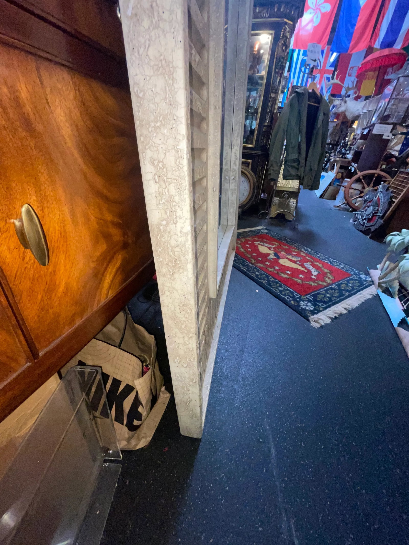1990s Extra Large Ornate Mirror - 7
