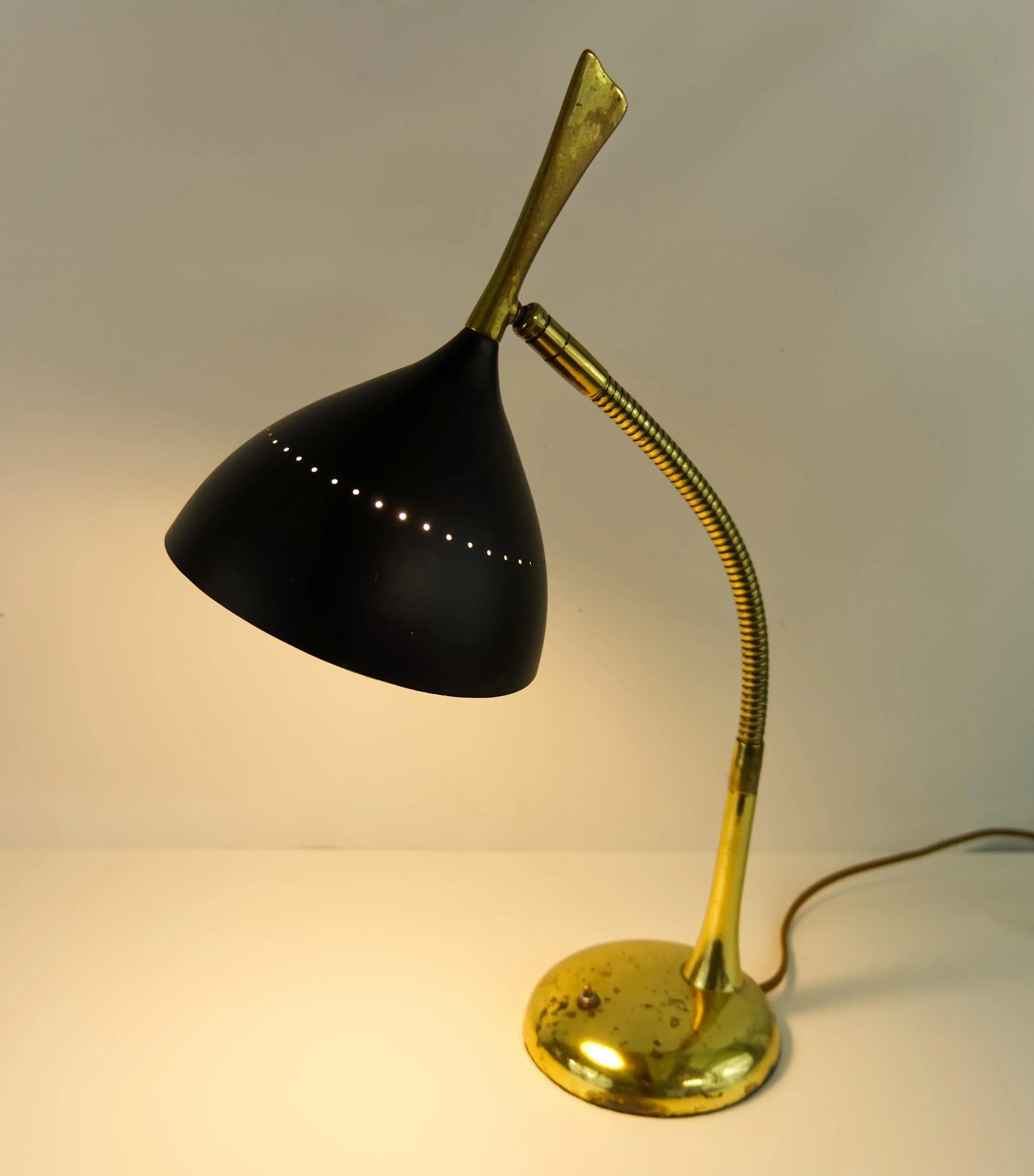 1960s Gerald Thurston Gooseneck Task Lamp - 9