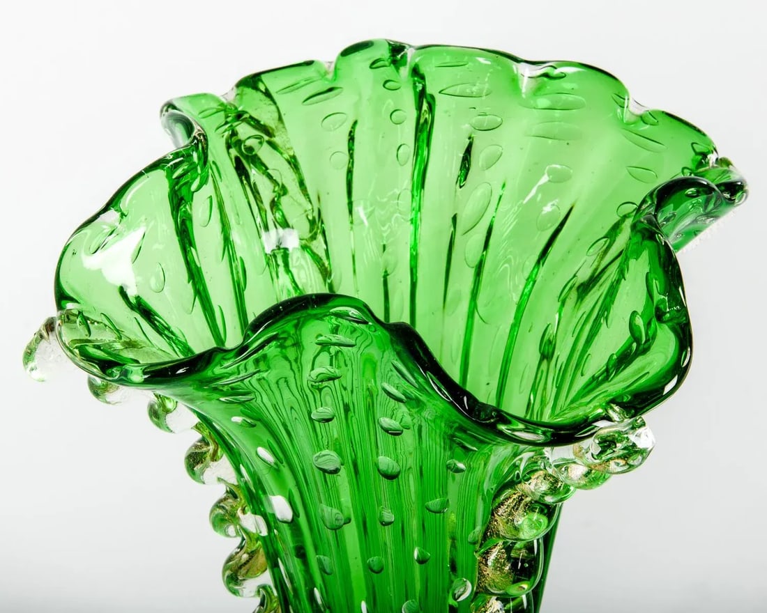 Vintage Murano Glass Vase - 5