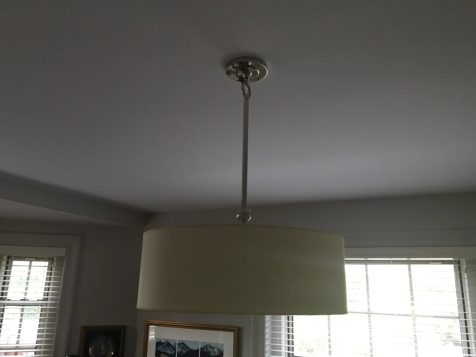 Reed Hanging Shade by Thomas O'Brien for Visual Comfort in Polished Nickel - 2