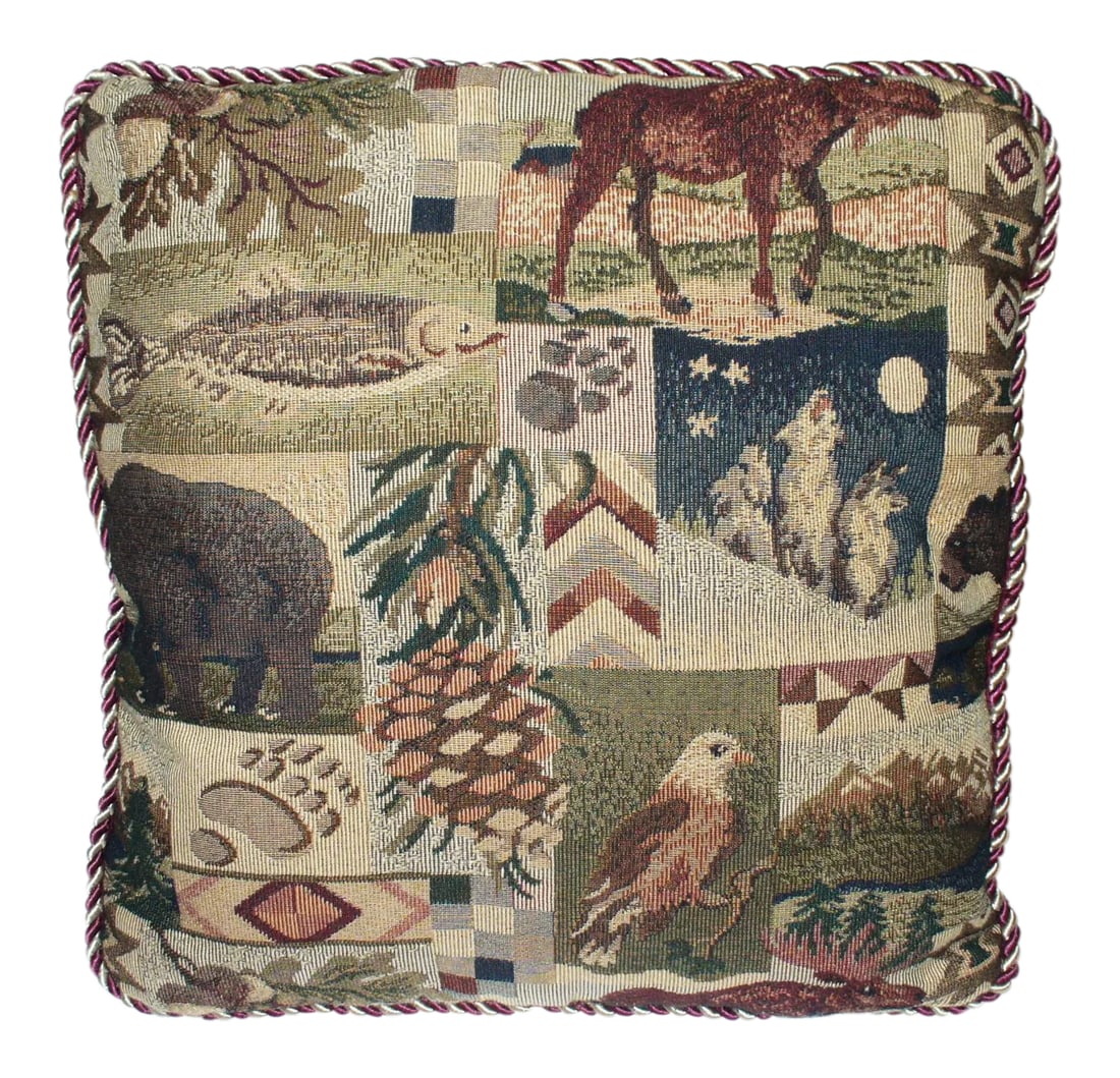 Rustic Outdoors Motif Throw Pillow (1 of 3)