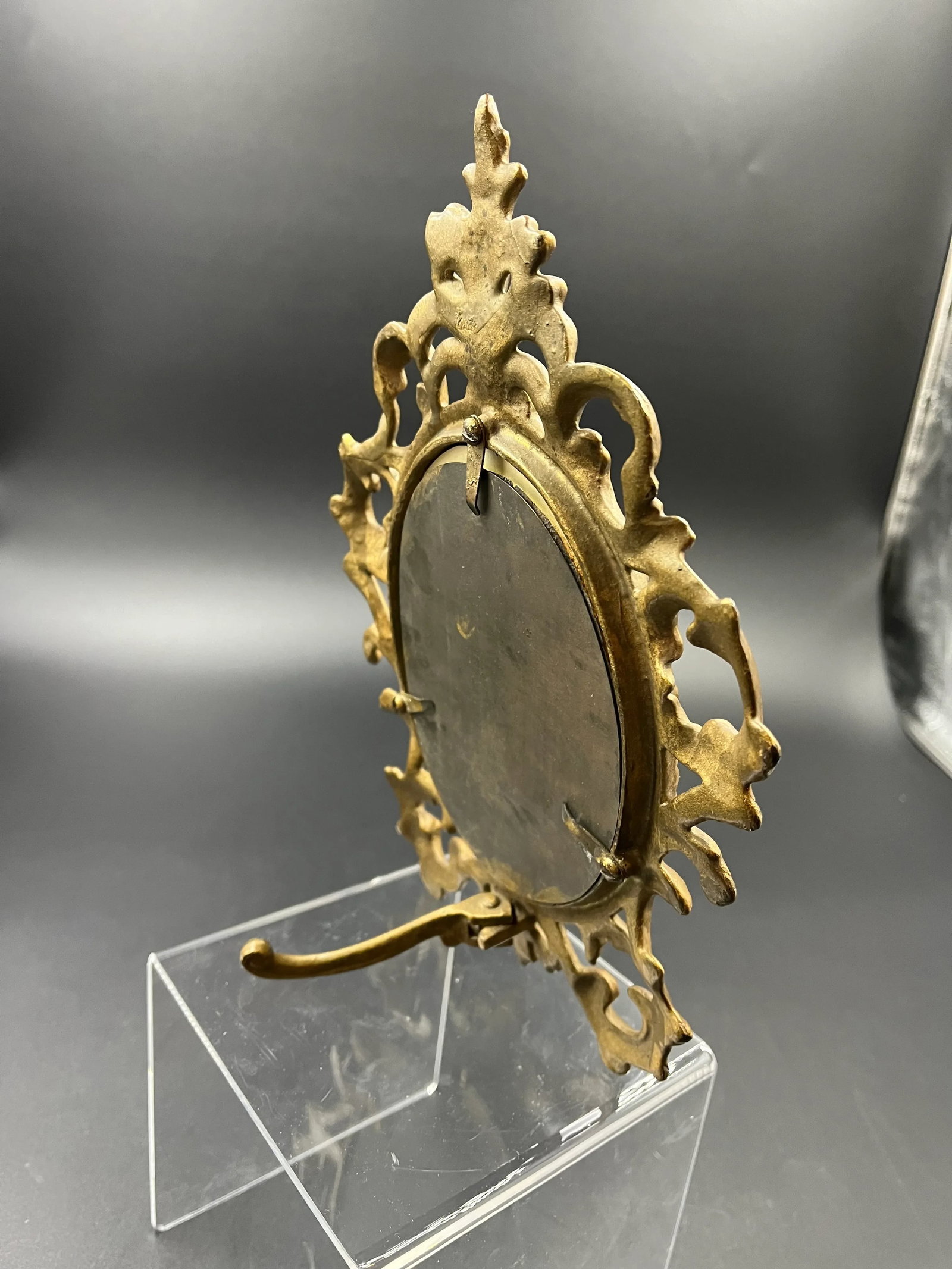 Vintage Brass Picture Frame - 3