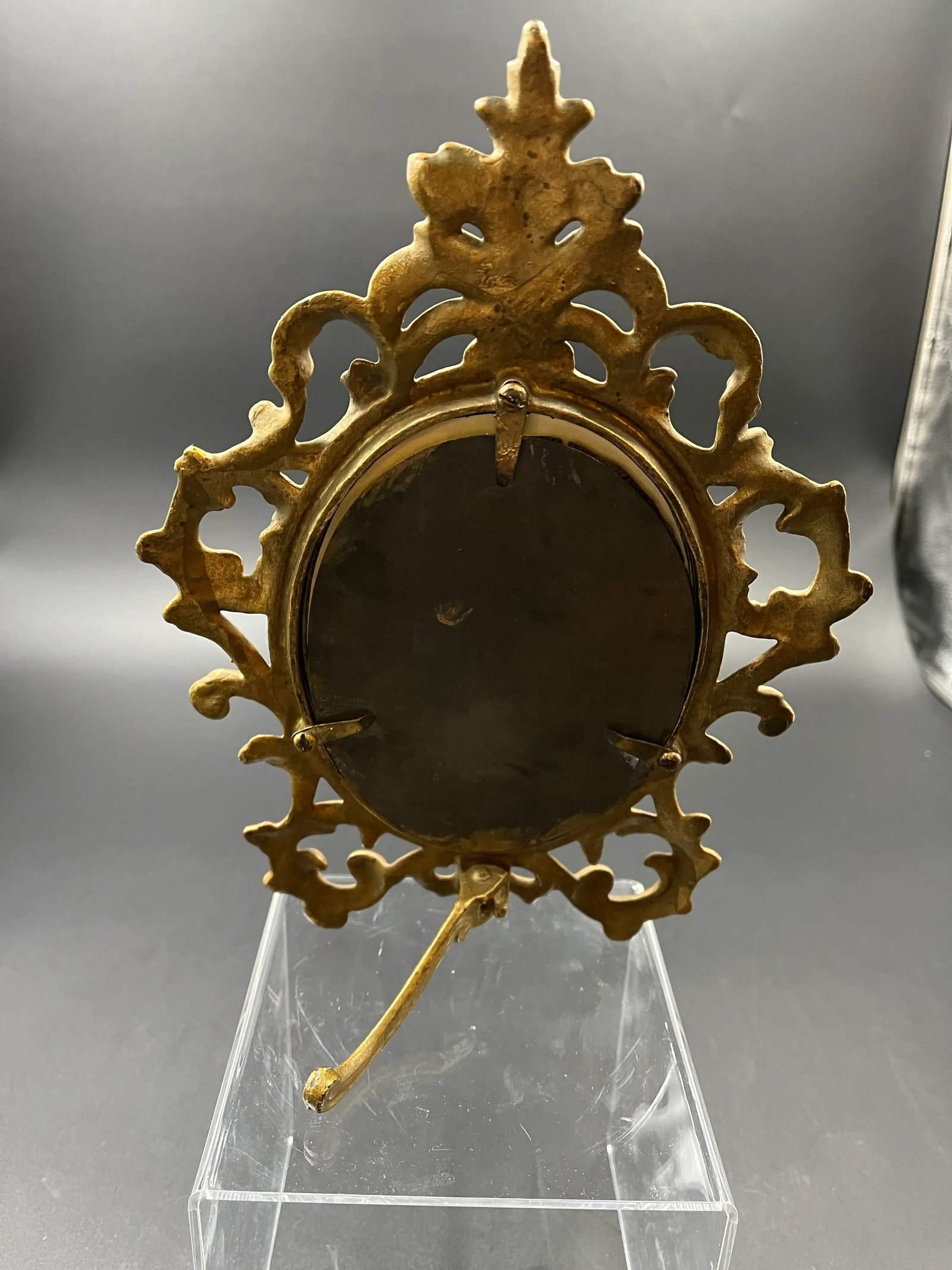 Vintage Brass Picture Frame - 4