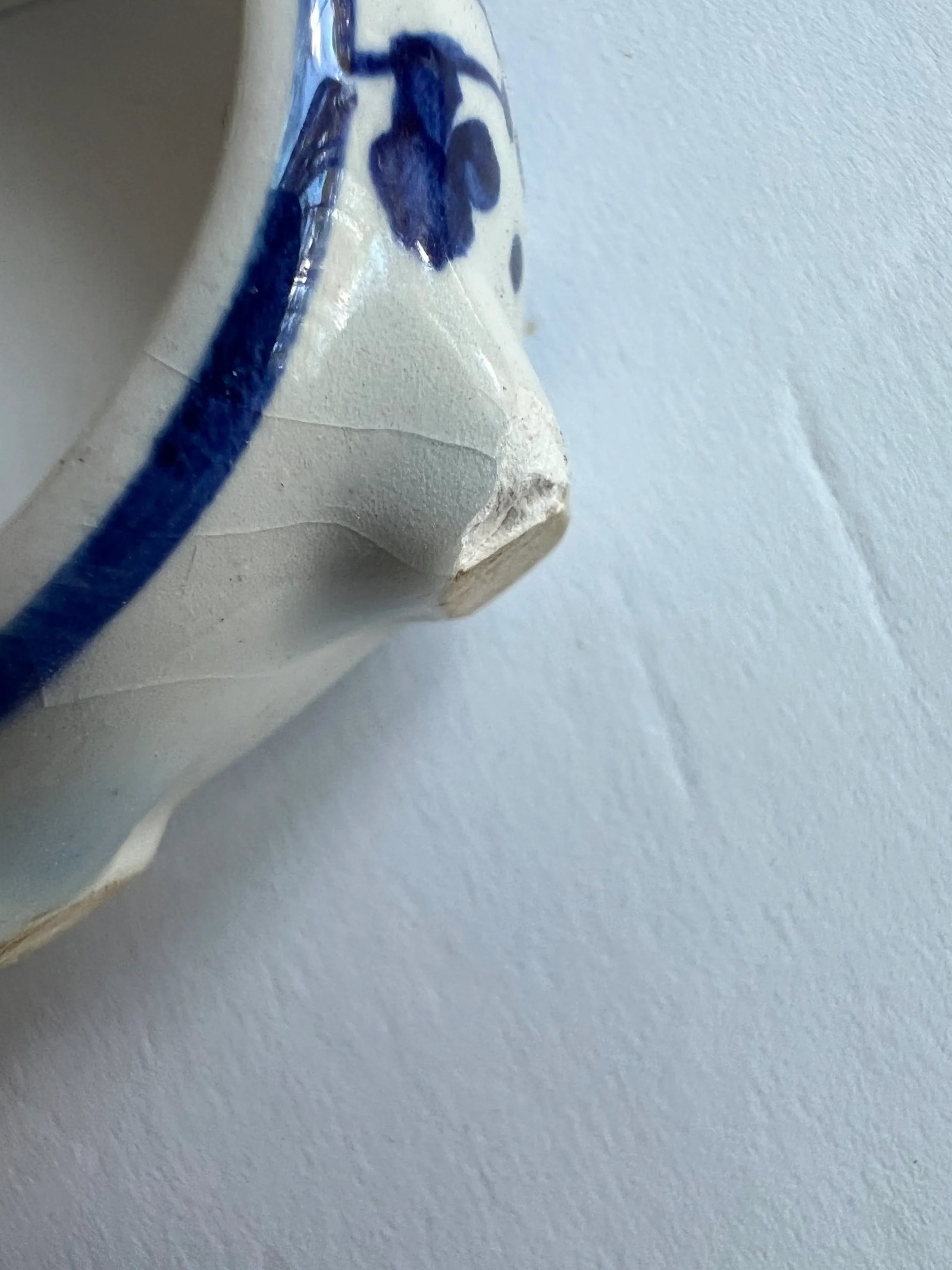 Blue and White Napkin Rings - 3