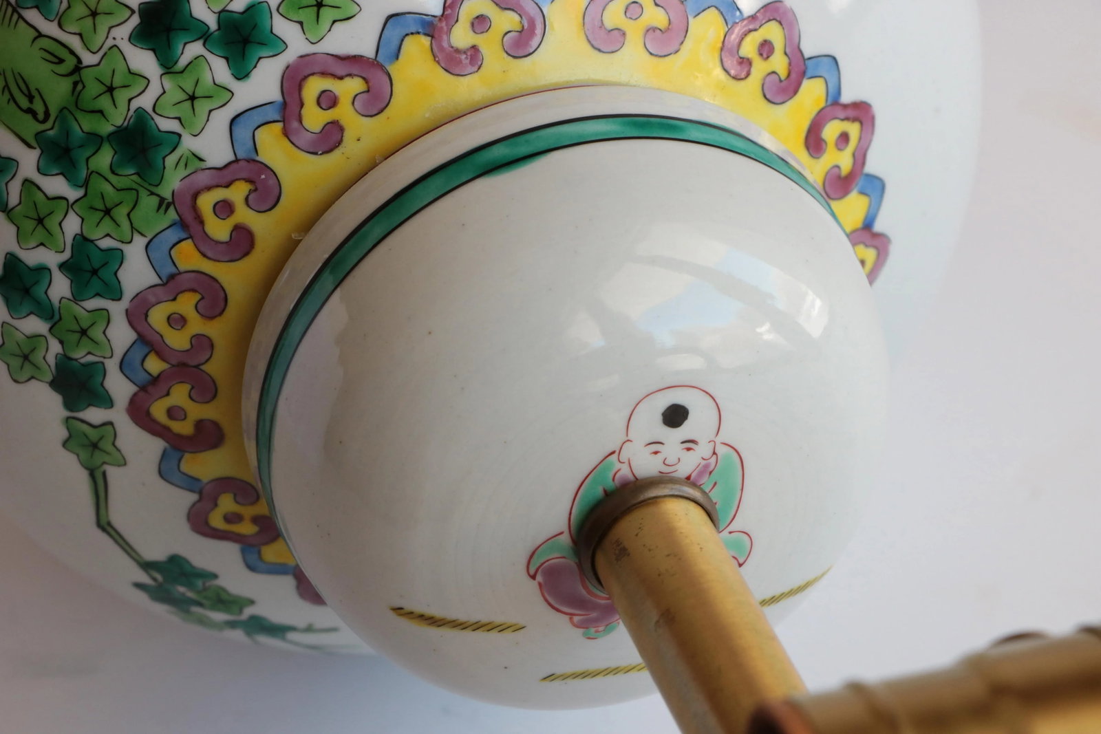 Chinese Republic Period Ginger Jar Table Lamp - 5