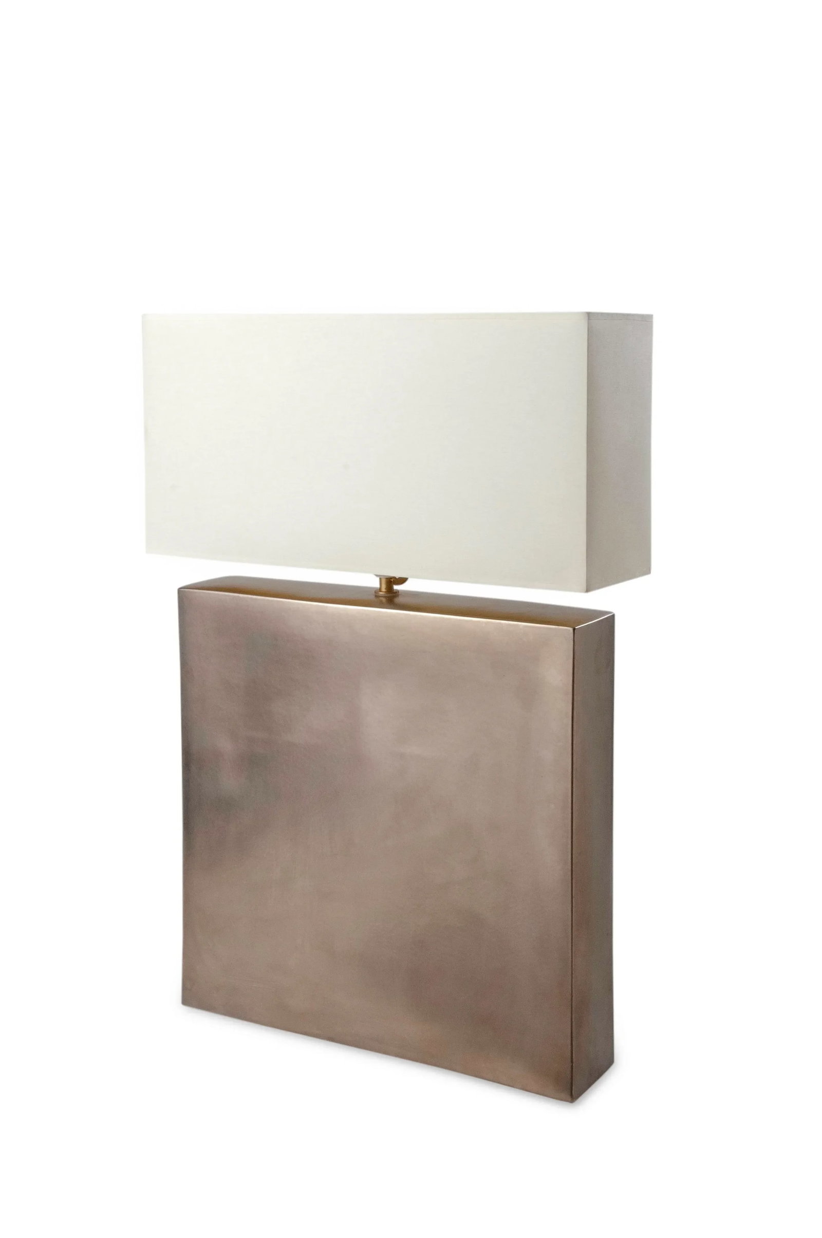 Platinum Glazed Ceramic Table Lamp - 2
