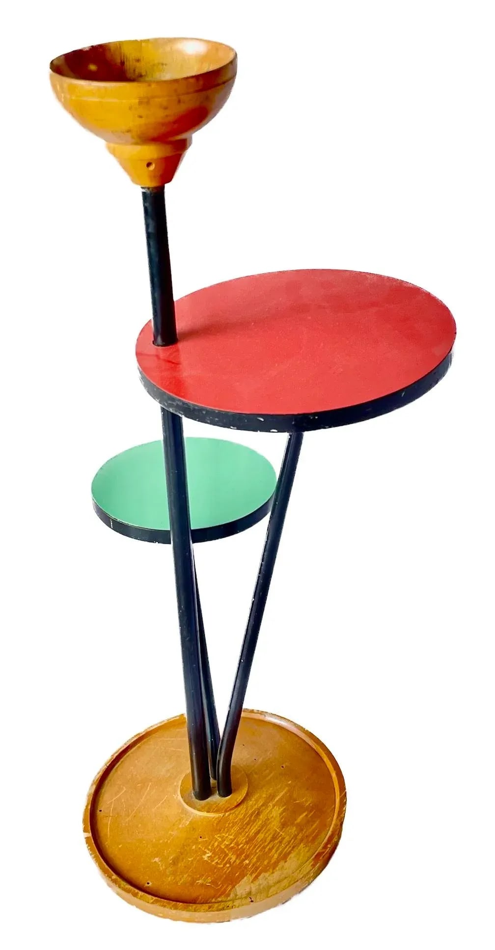 Vintage Mid-Century Modern Plant Stand - 3