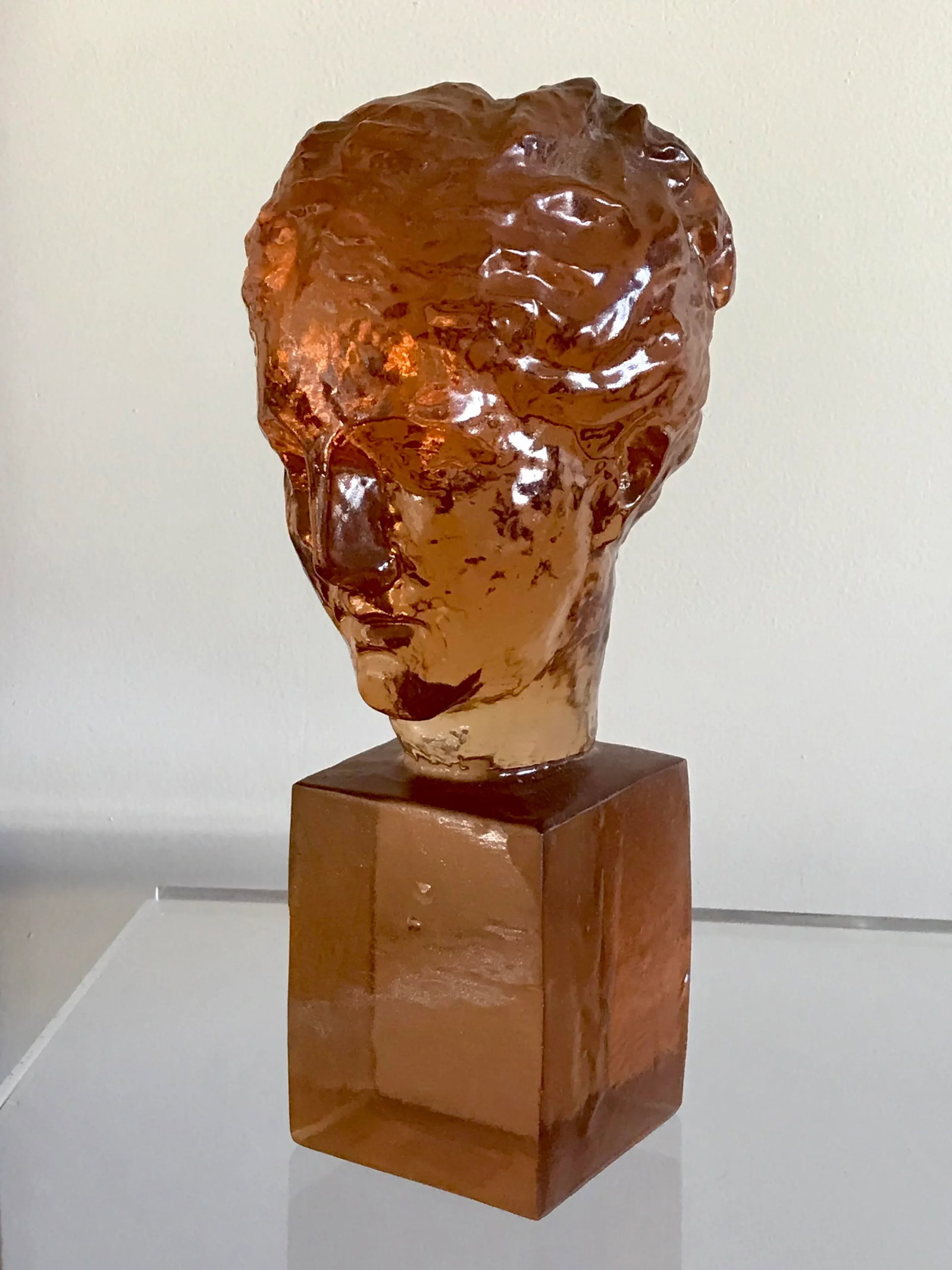 Mid Century Dorothy Thorpe Resin Classical Bust - 2