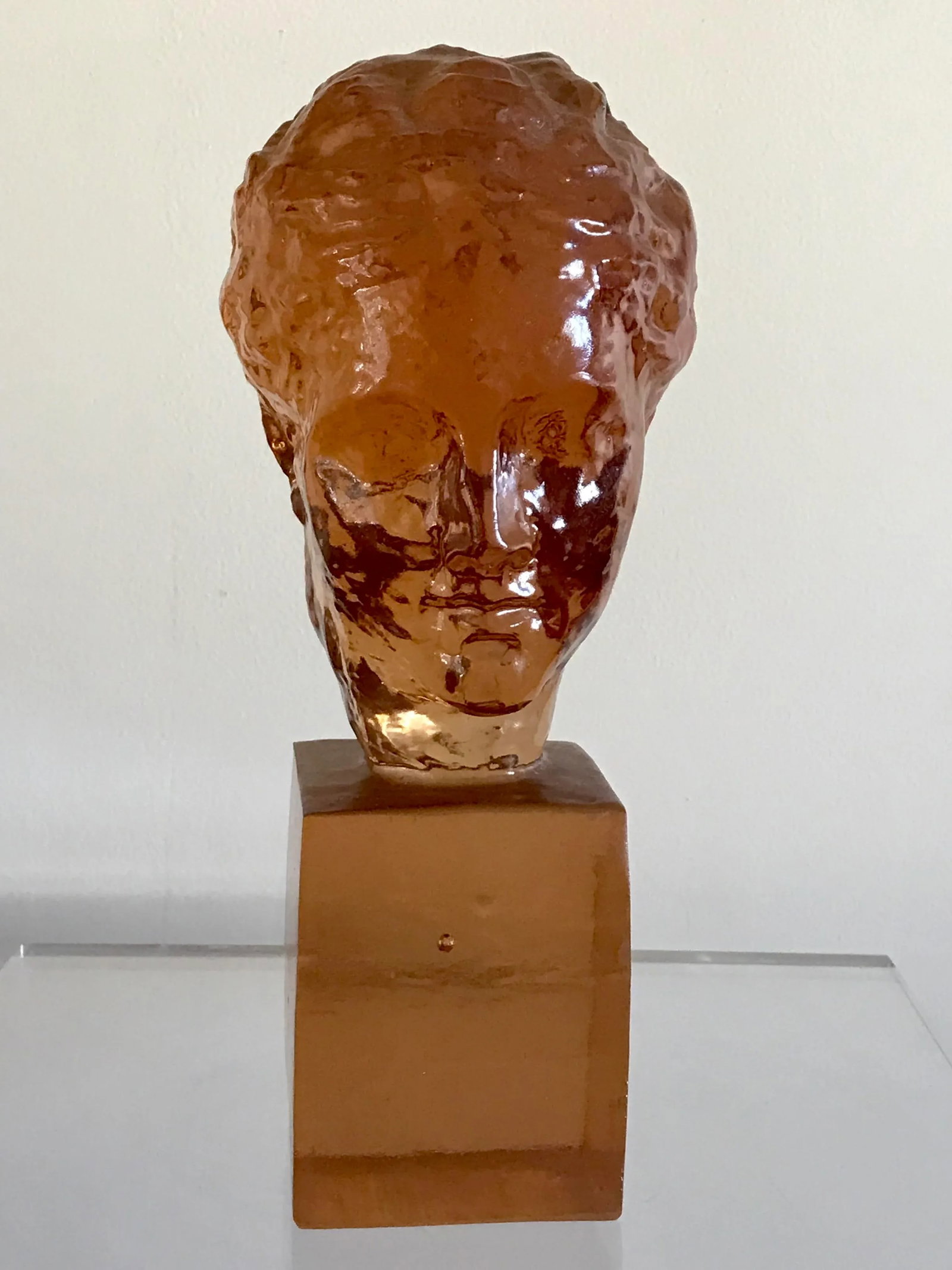 Mid Century Dorothy Thorpe Resin Classical Bust - 3