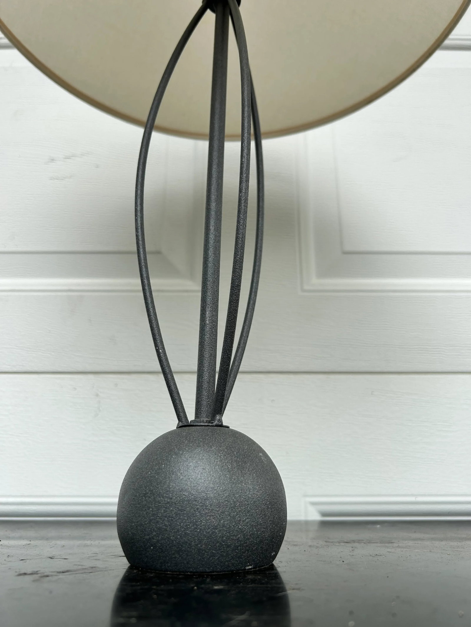 Late 20th Century Postmodern Metal Table Lamp - 2