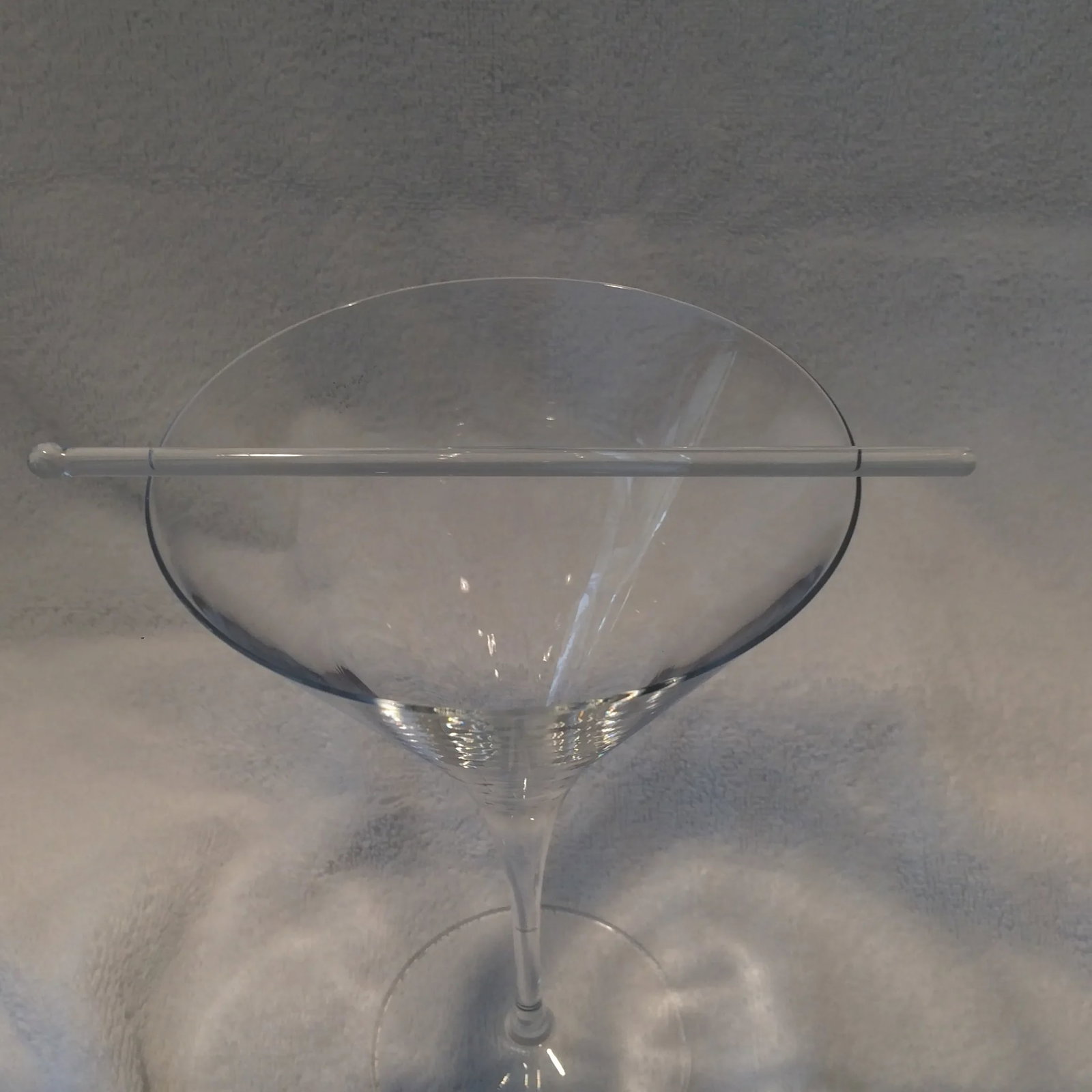 2 Luigi Bormioli Crystal Martini Glasses Oggi Dial-A-Drink Cocktail Shaker and 2 Glass Swizzle Stick - 11