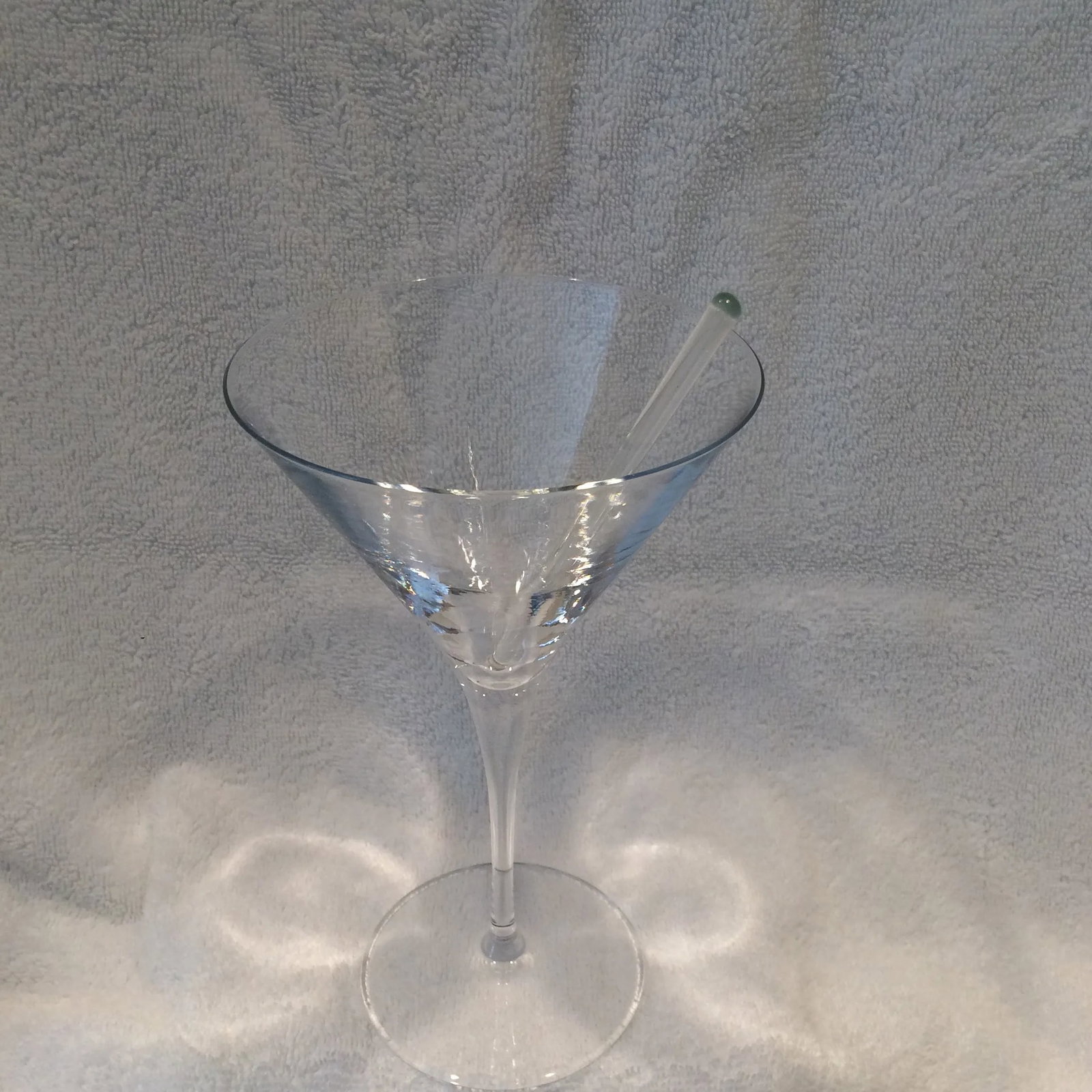 2 Luigi Bormioli Crystal Martini Glasses Oggi Dial-A-Drink Cocktail Shaker and 2 Glass Swizzle Stick - 3
