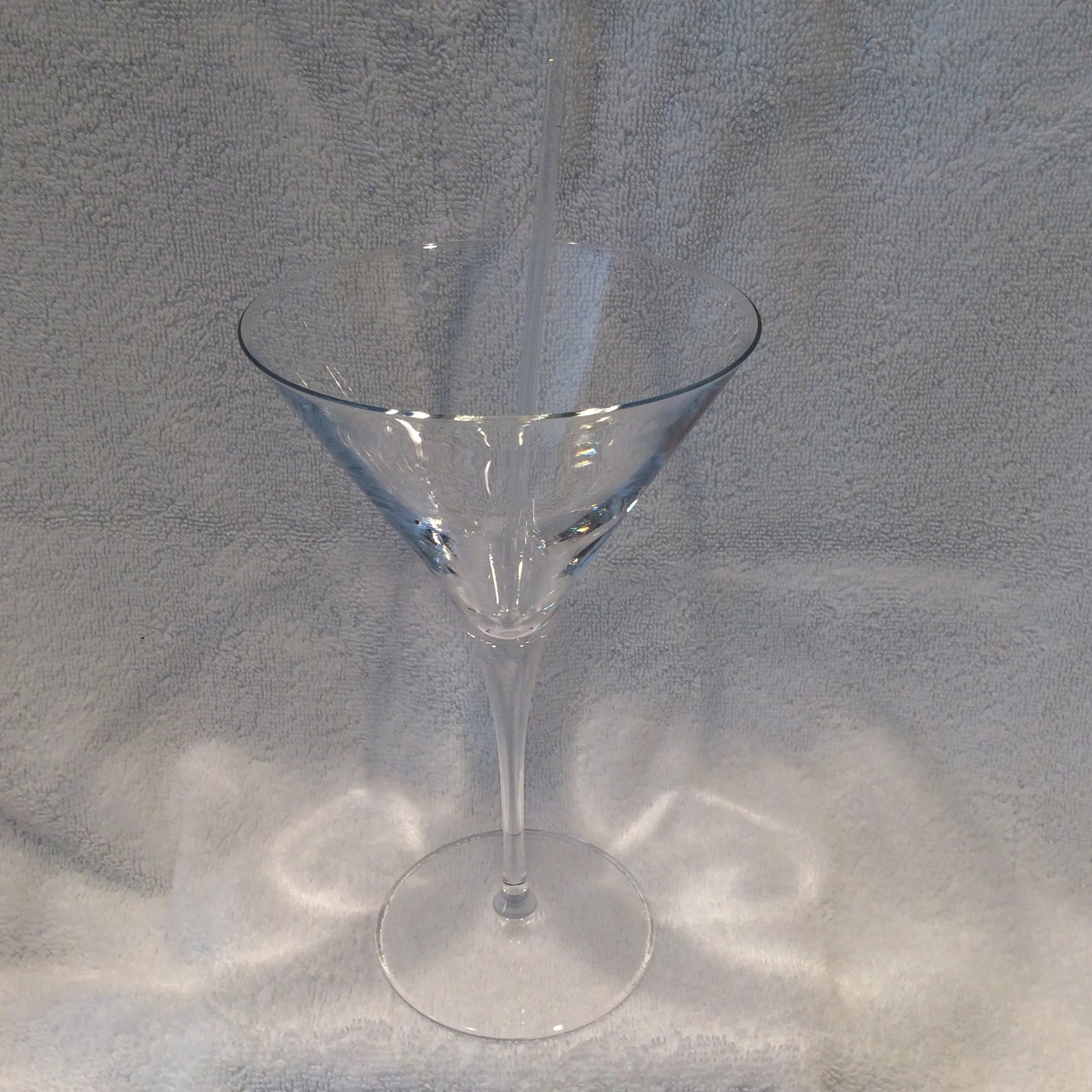 2 Luigi Bormioli Crystal Martini Glasses Oggi Dial-A-Drink Cocktail Shaker and 2 Glass Swizzle Stick - 4