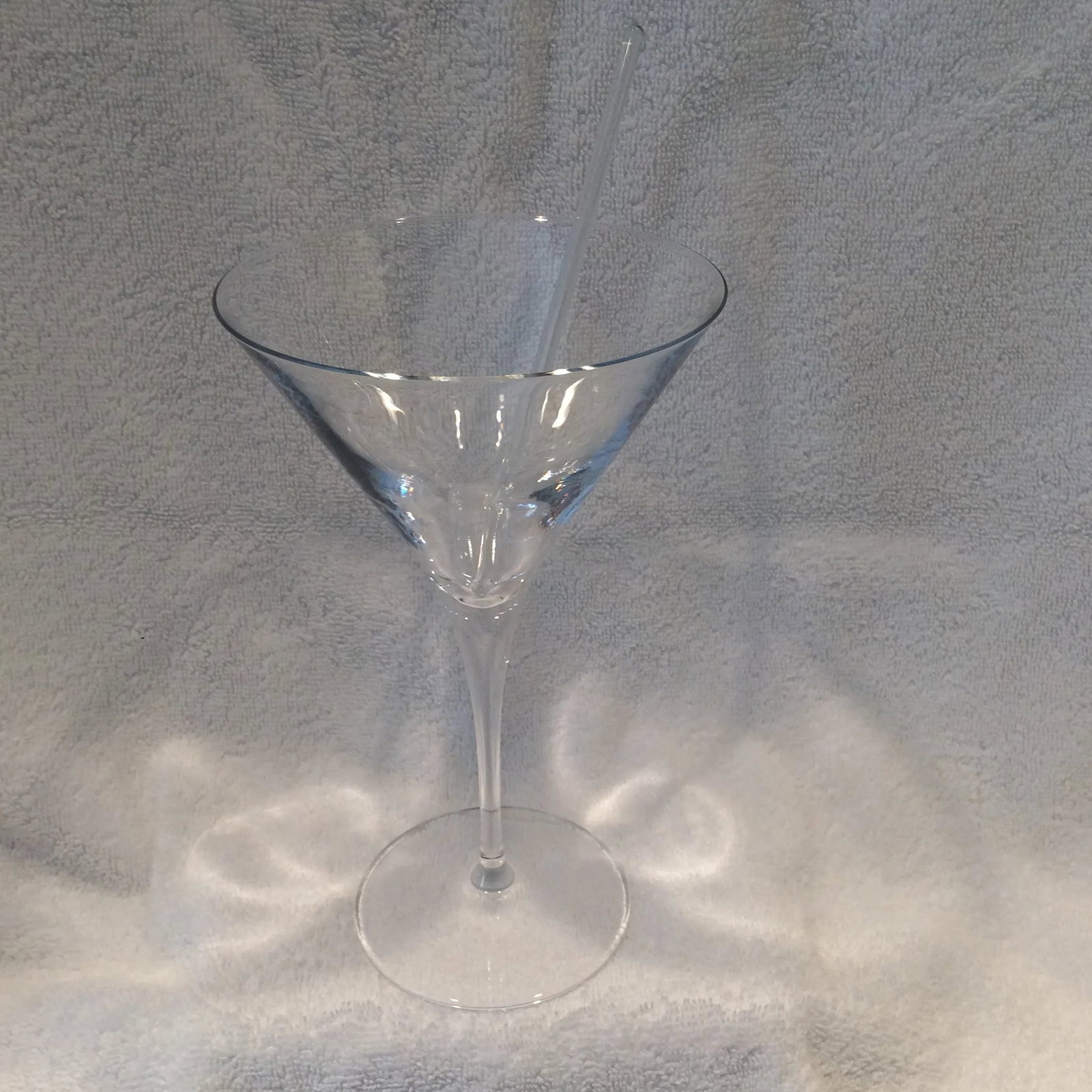 2 Luigi Bormioli Crystal Martini Glasses Oggi Dial-A-Drink Cocktail Shaker and 2 Glass Swizzle Stick - 5