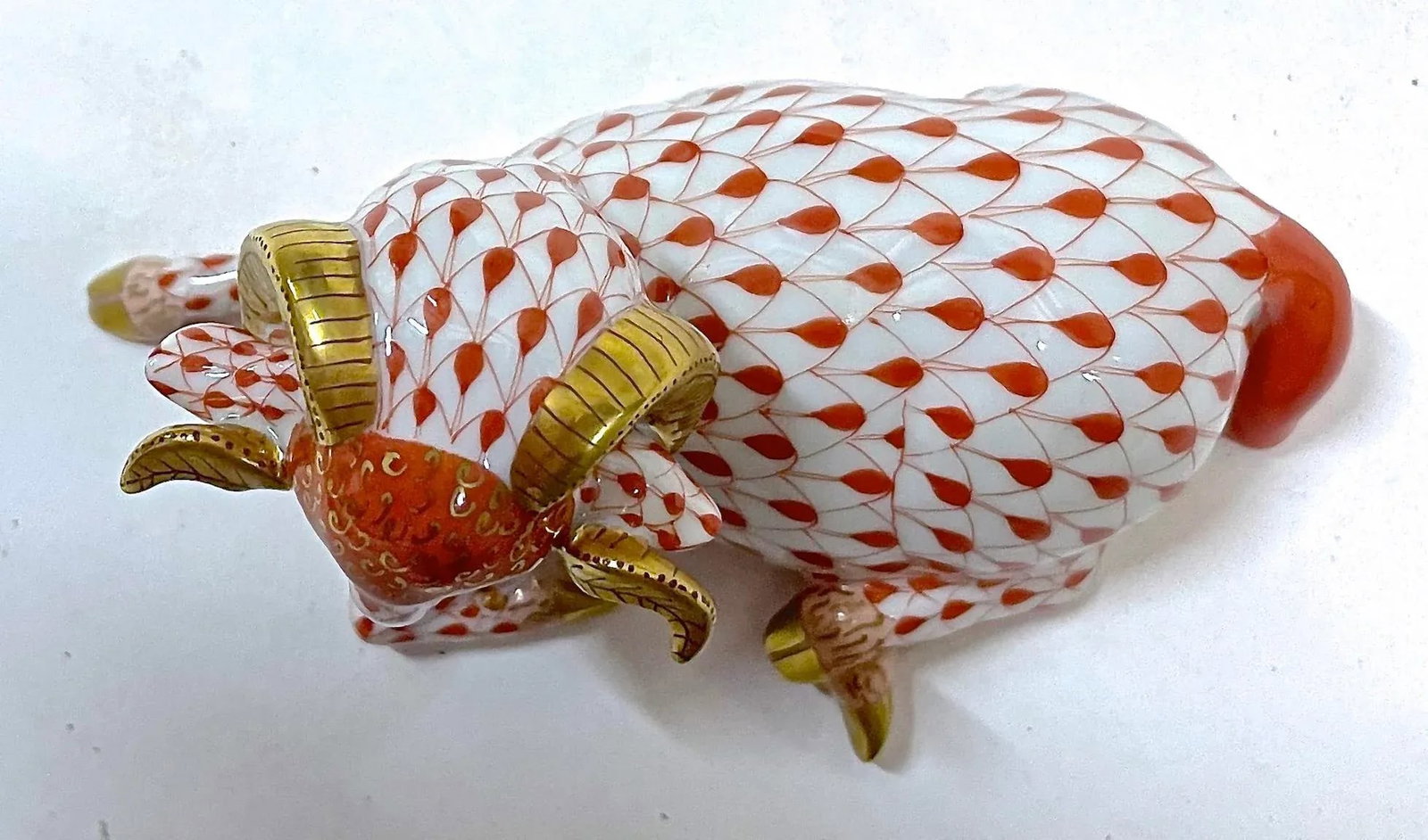 Herend Mountain Ram Figurine - 4
