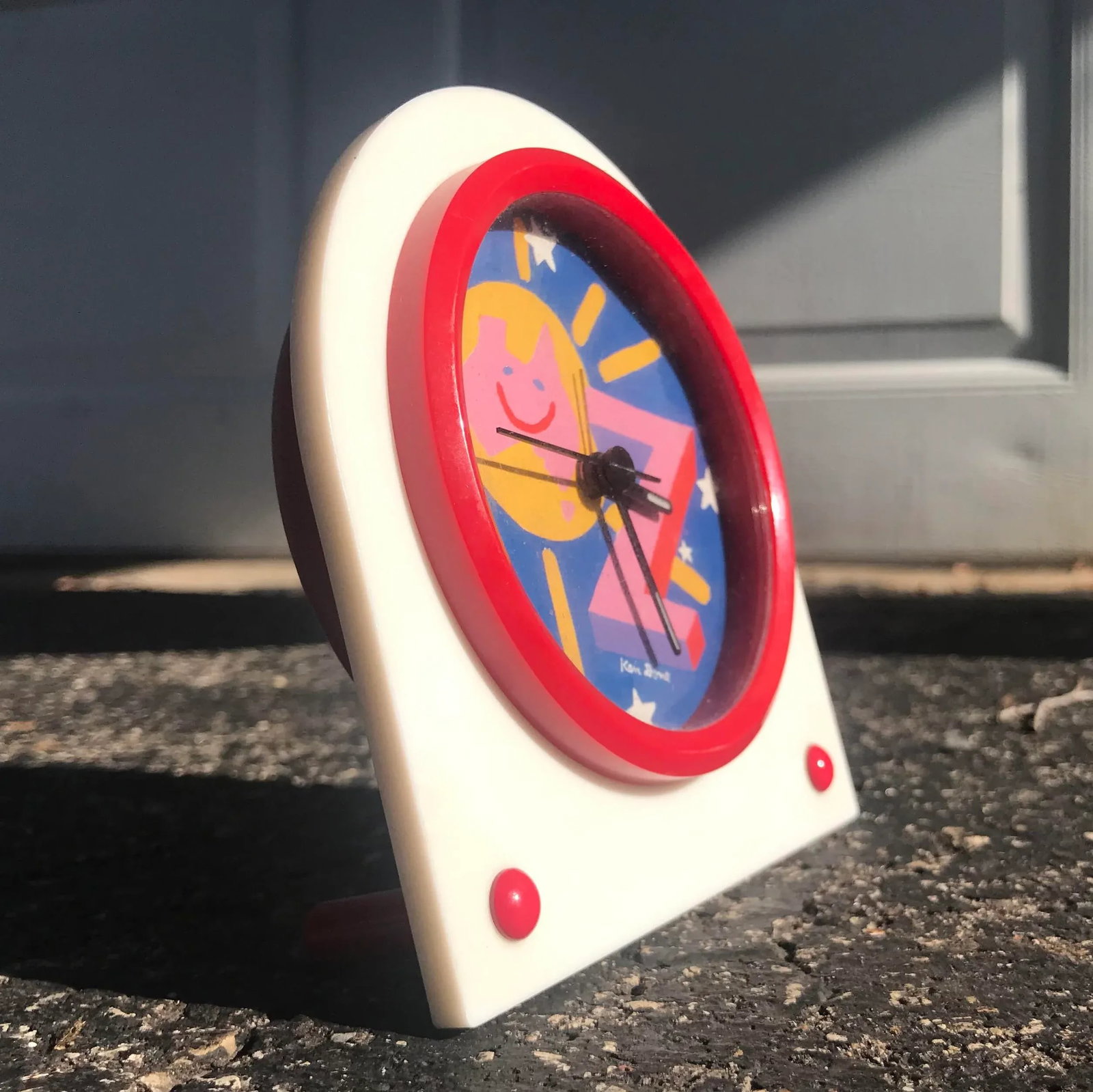 1980s Ken Done Bedside Alarm Clock - 2