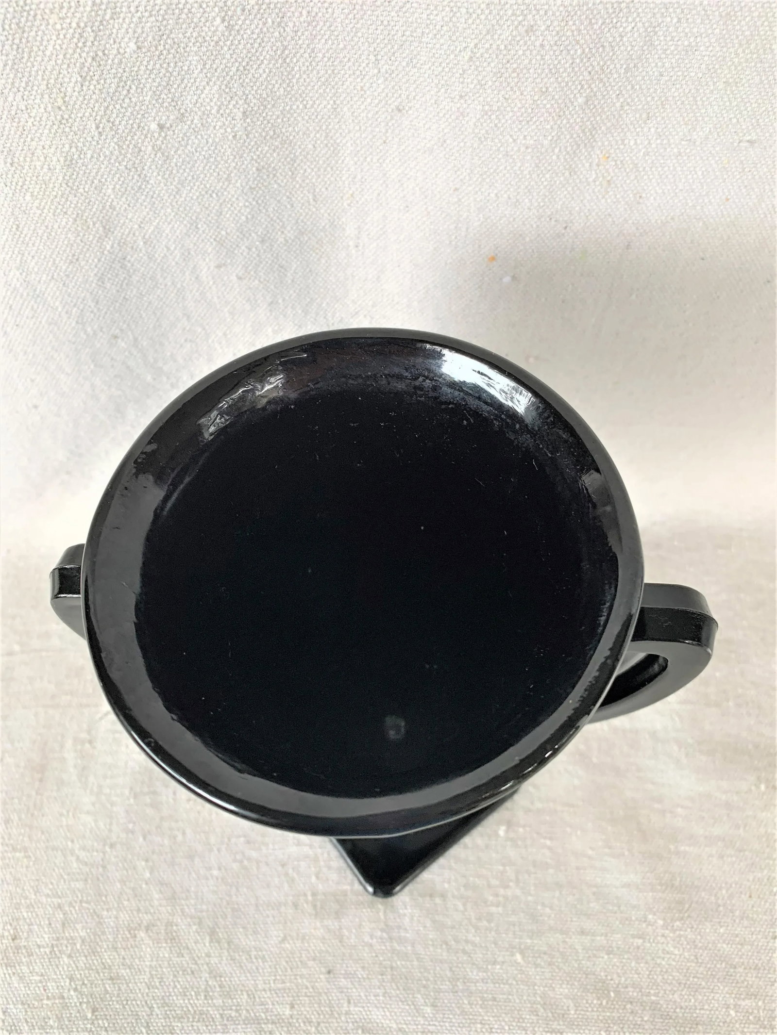 Black Amethyst Glass Vase - 7