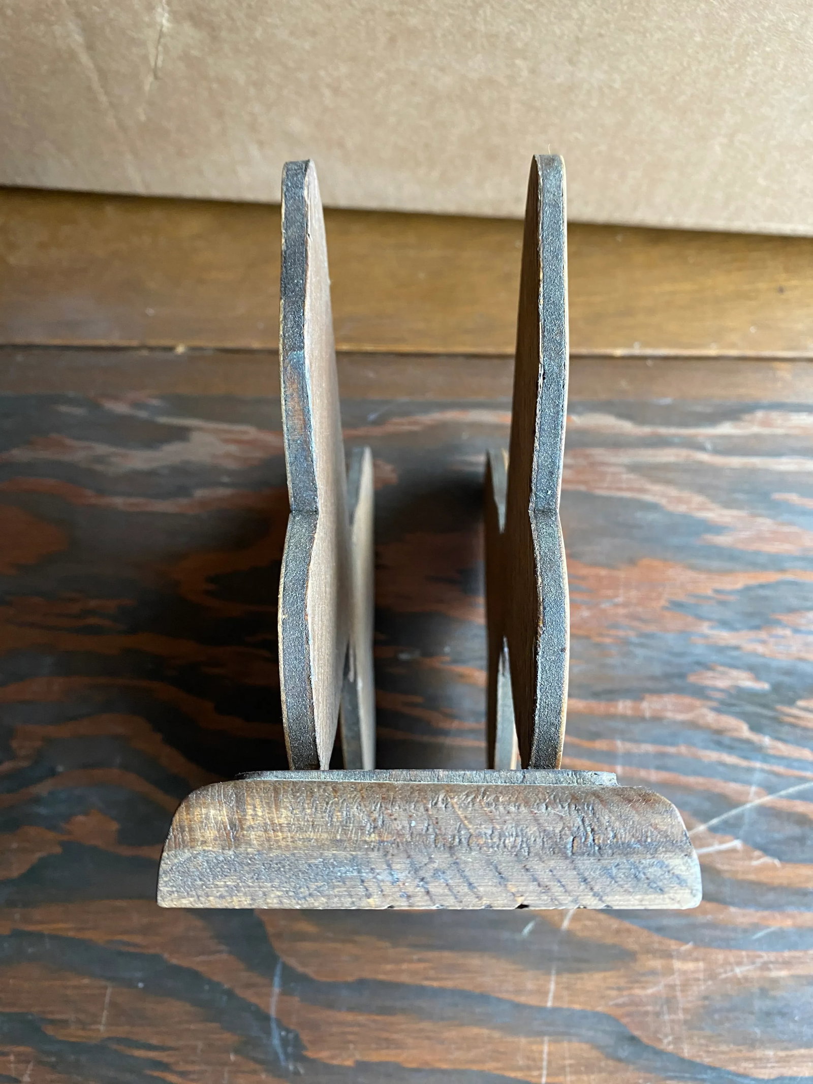 Late 20th Century Handmade Wooden Butterfly Letter Organizer - 6