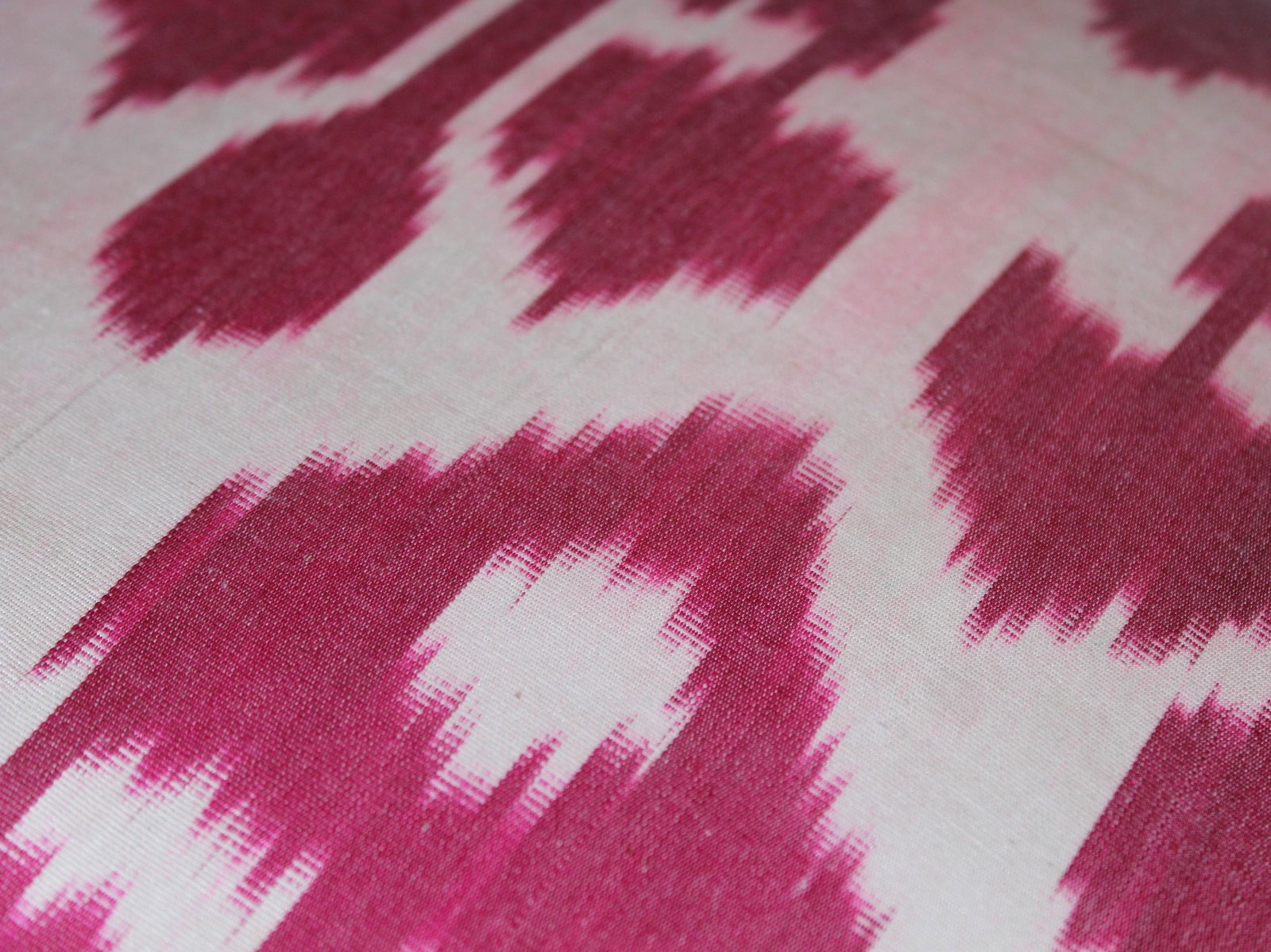 Contemporary Silk Ikat Pillow Cover Bohemian Pillow Throw Pillow - 3