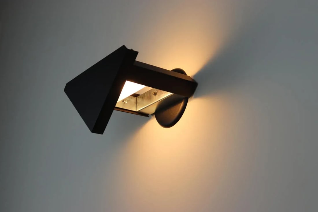 1980s Mid-Century Modern Murano Glass Wall Lamp - 10