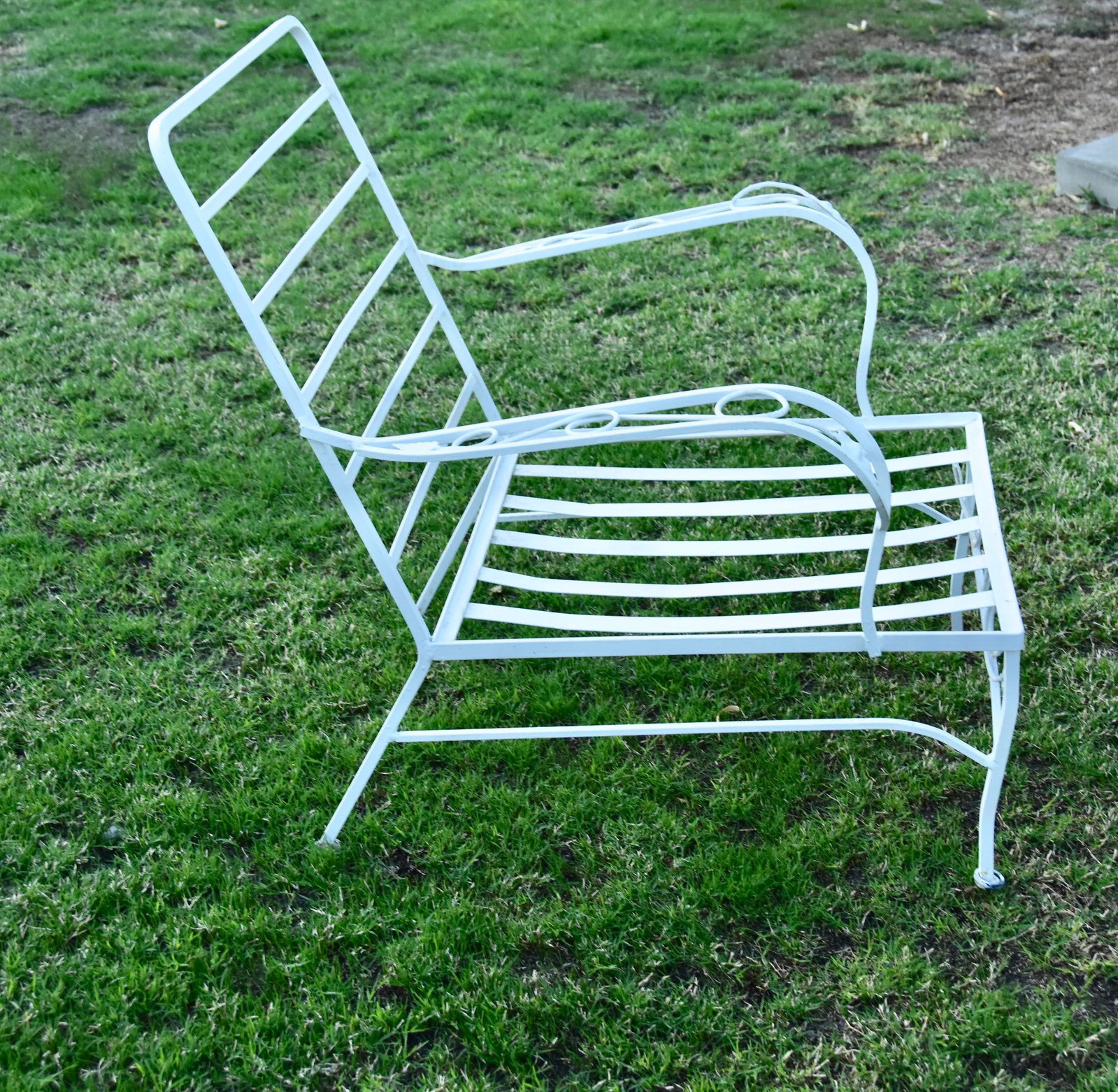 Woodard Mid Century Wrought Iron Arm Chair - 2