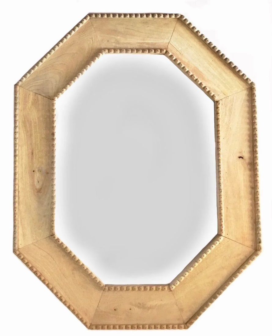 Extra Large White Oak Mirror - 2