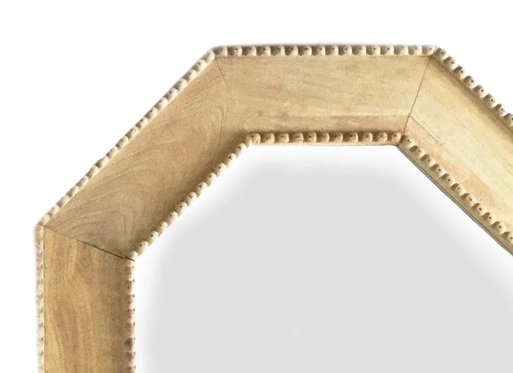 Extra Large White Oak Mirror - 6