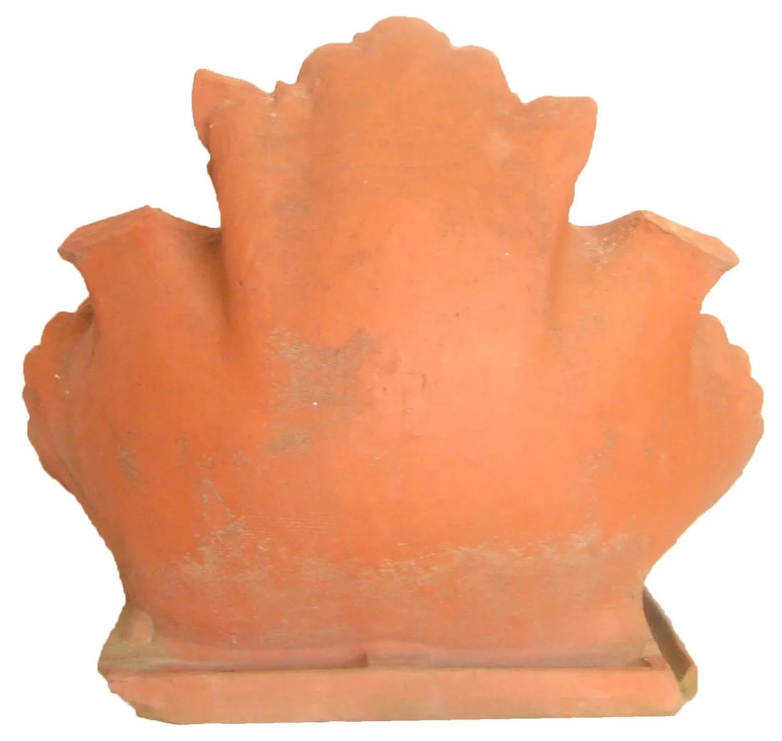Antique French Terracotta Architectural Salvage Element - 3
