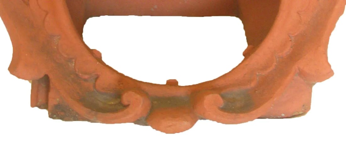 Antique French Terracotta Architectural Salvage Element - 7