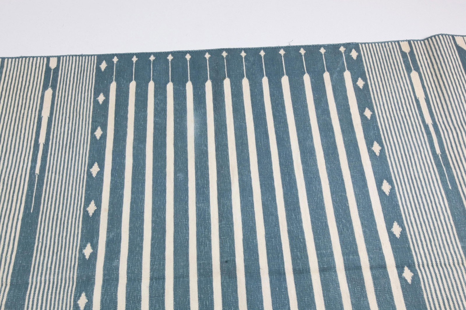 Handmade Oushak Modern Flatweave Kilim - 12