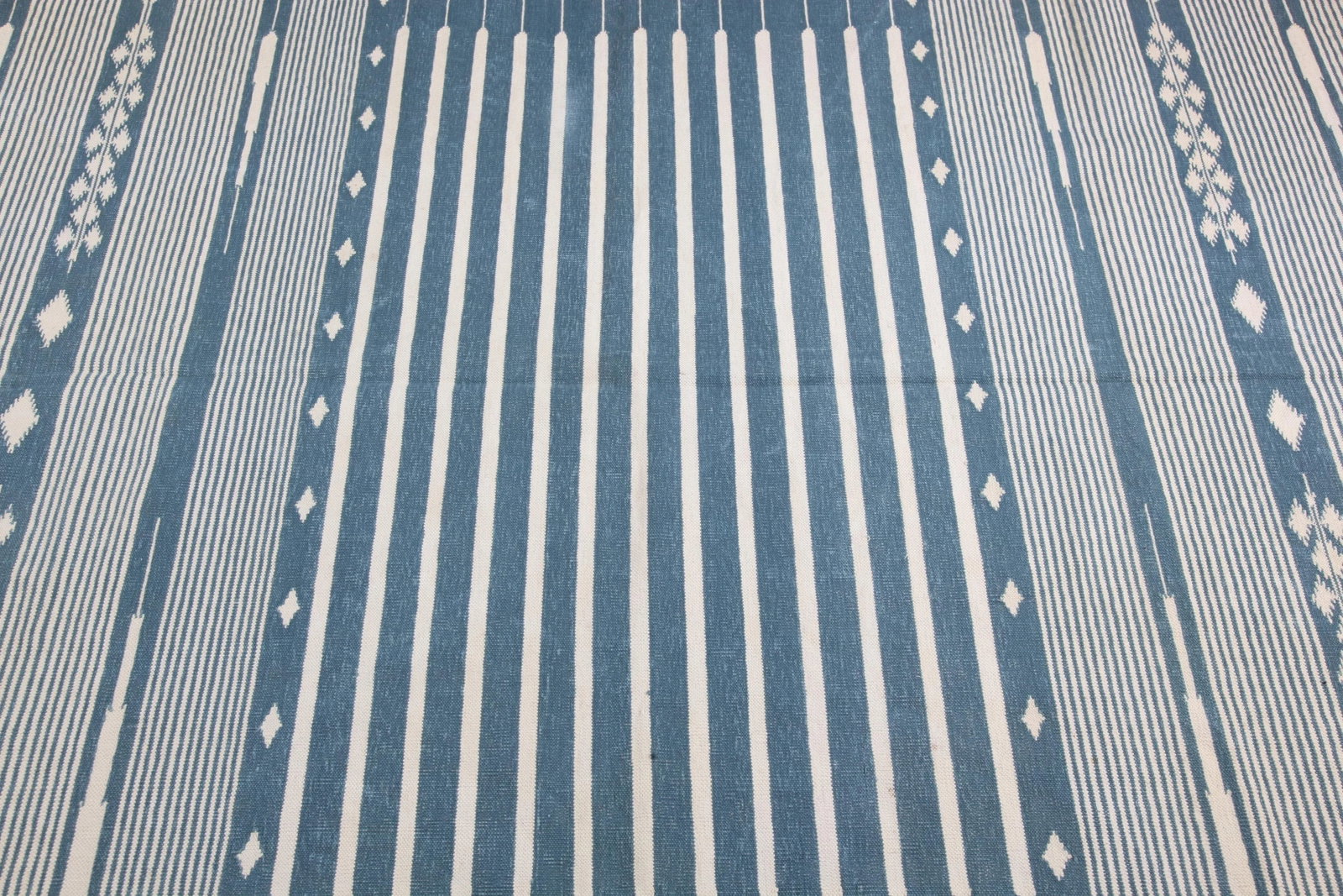 Handmade Oushak Modern Flatweave Kilim - 3