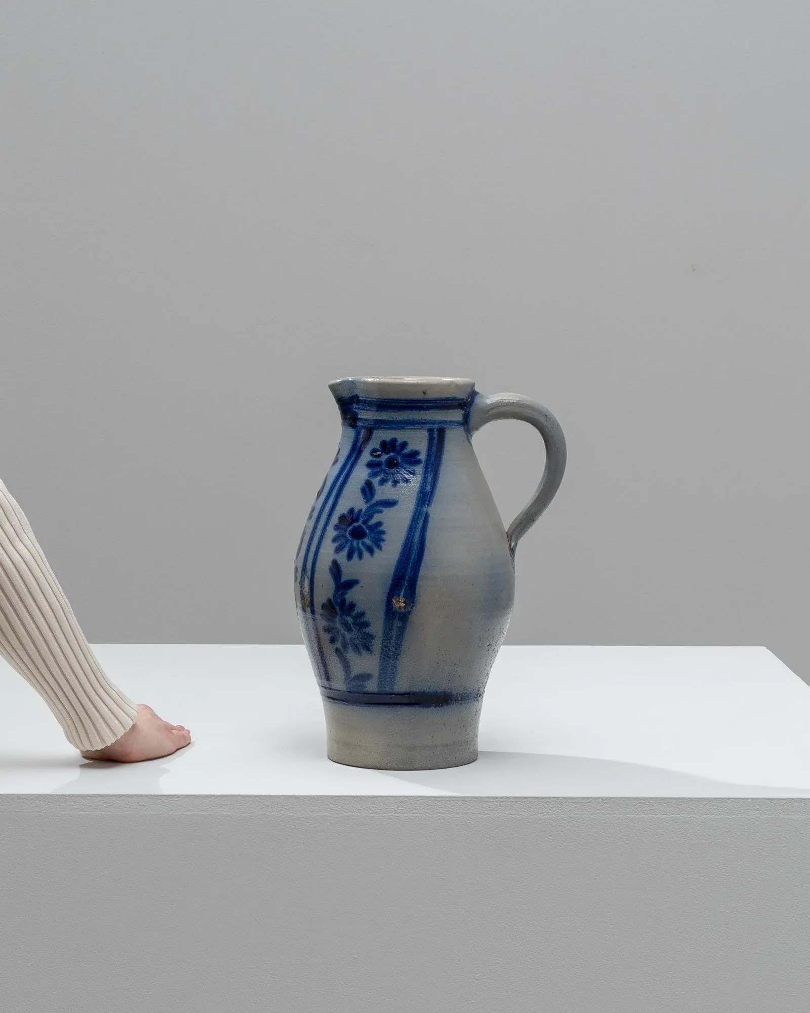 1900s Belgian Ceramic Jug - 7