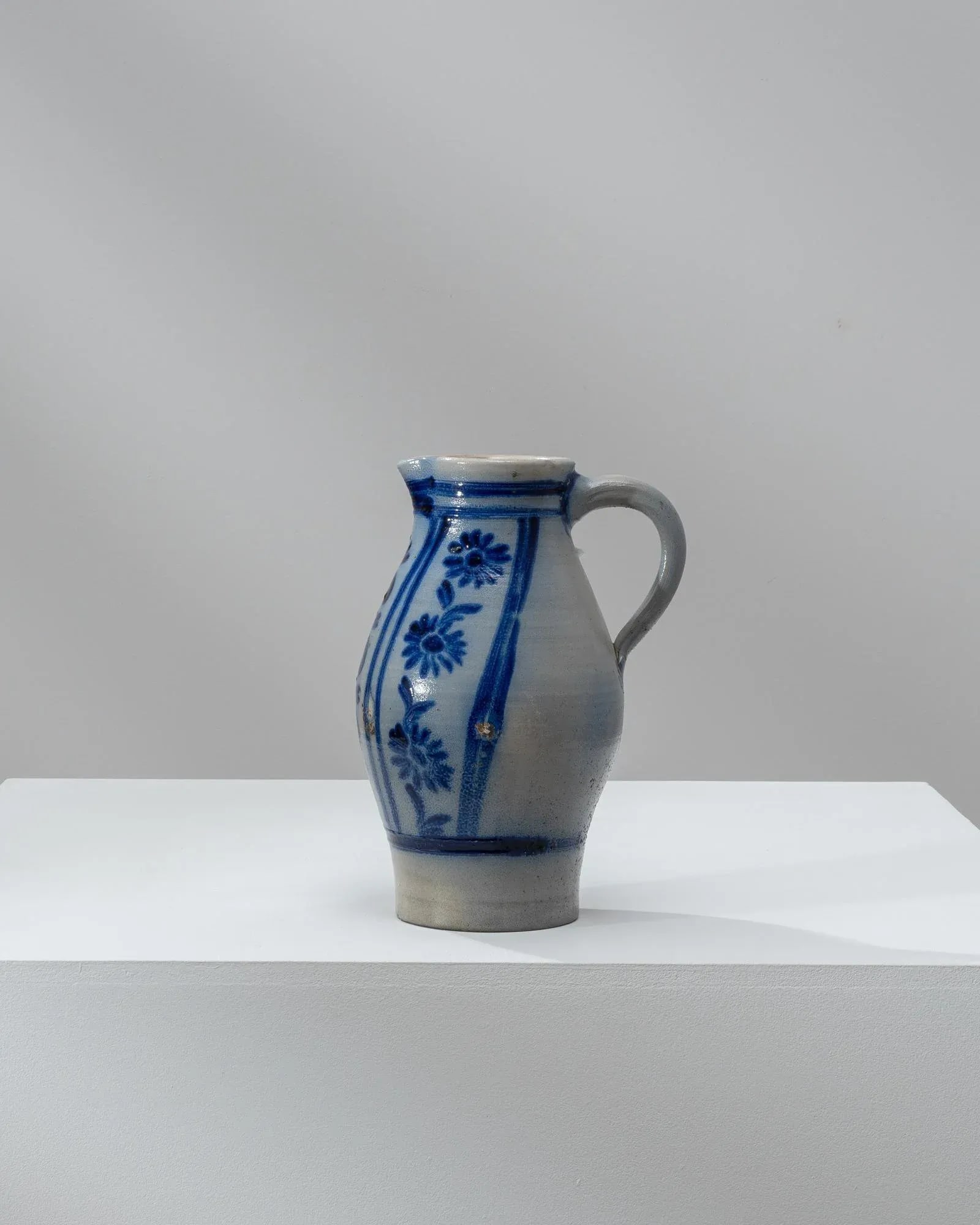 1900s Belgian Ceramic Jug - 9