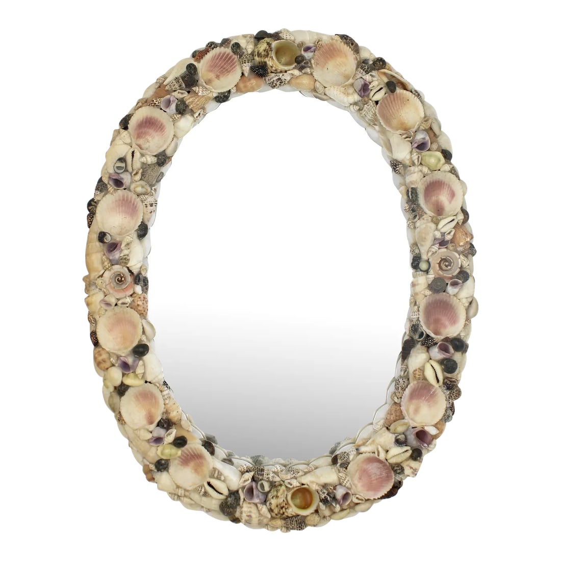 Vintage Seashell Wall Mirror (1 of 8)
