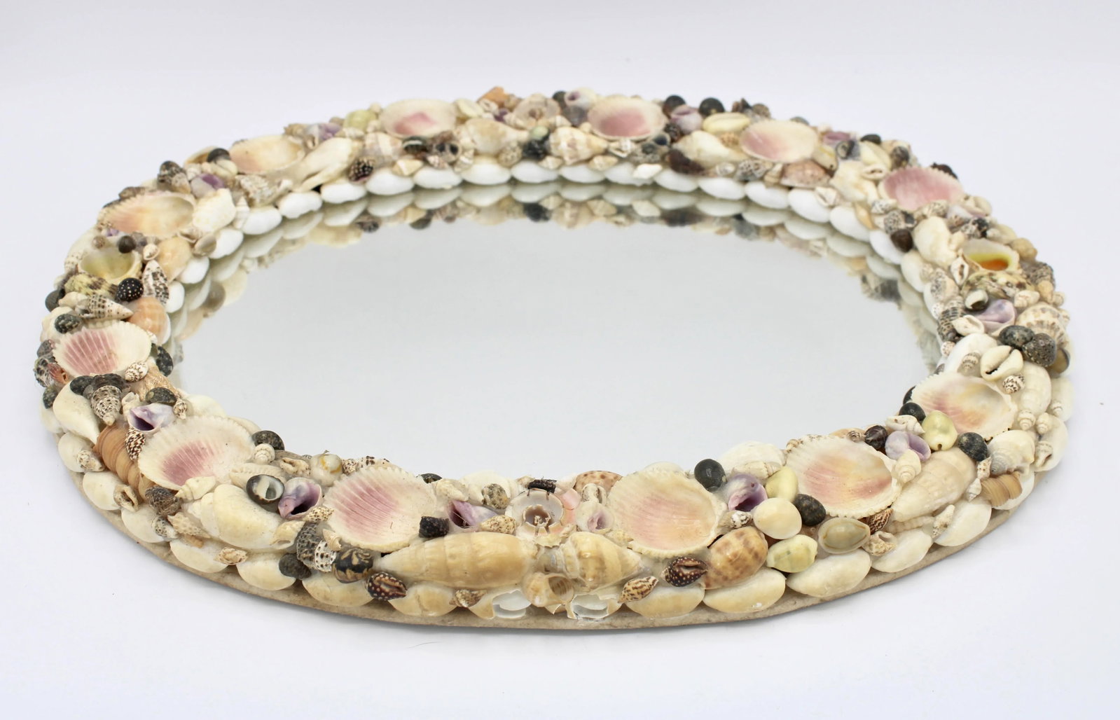 Vintage Seashell Wall Mirror - 2
