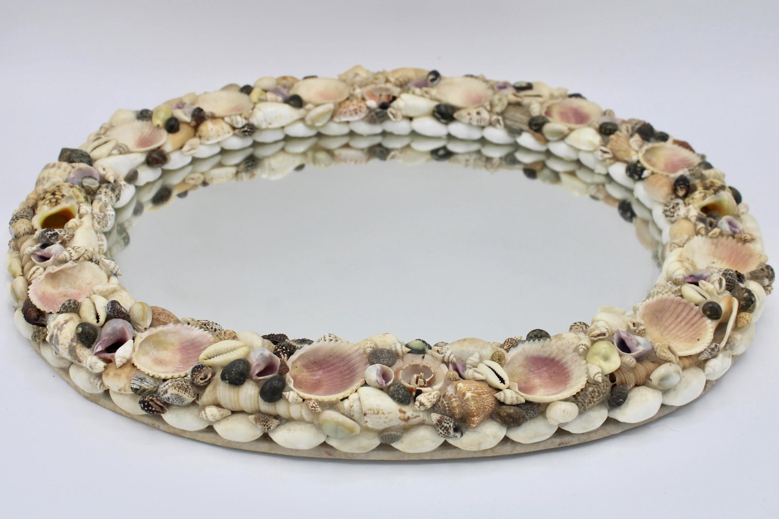 Vintage Seashell Wall Mirror - 4