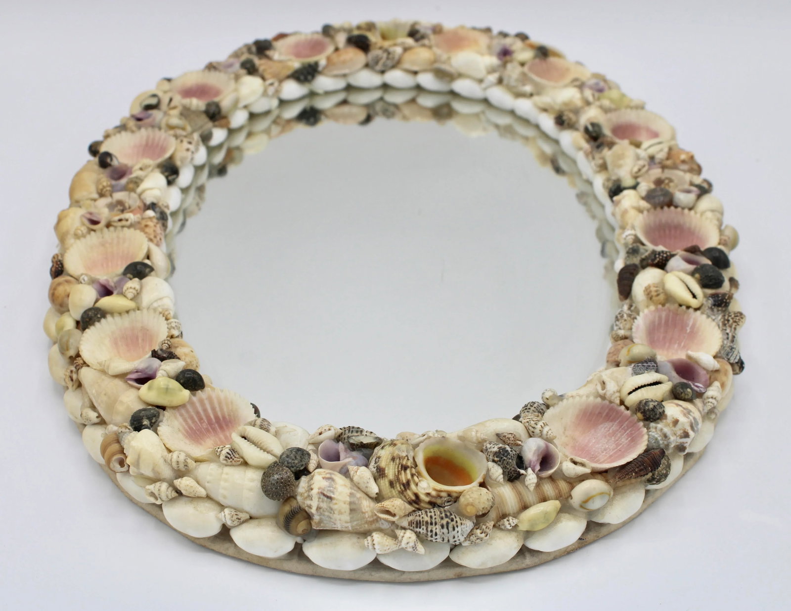 Vintage Seashell Wall Mirror - 5
