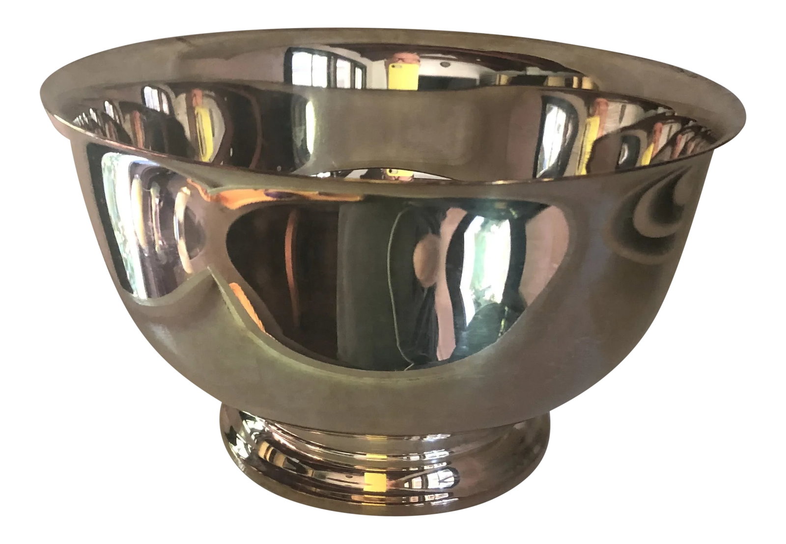 William Rogers "Paul Revere" Silverplate Bowl: William Rogers "Paul Revere" silverplate reproduction bowl. Beautiful. Condition: Alterations: Original Condition Unaltered Imperfections: Some Imperfections Condition Notes: Some pitting Origin: