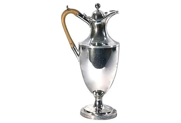 Antique Regency Style Silverplated Pitcher - 3