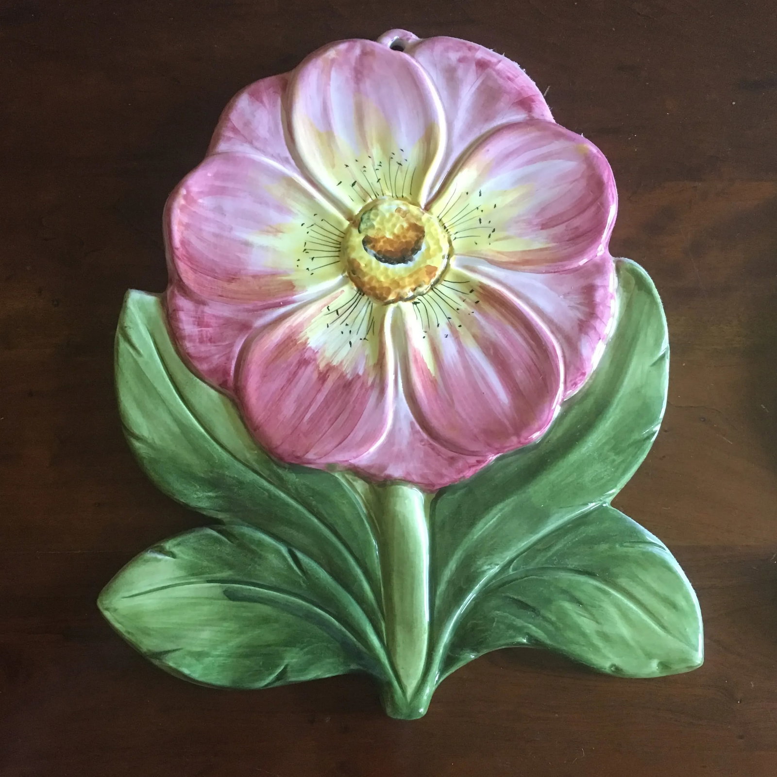 Chelsea House Porcelain Flowers - a Pair - 2