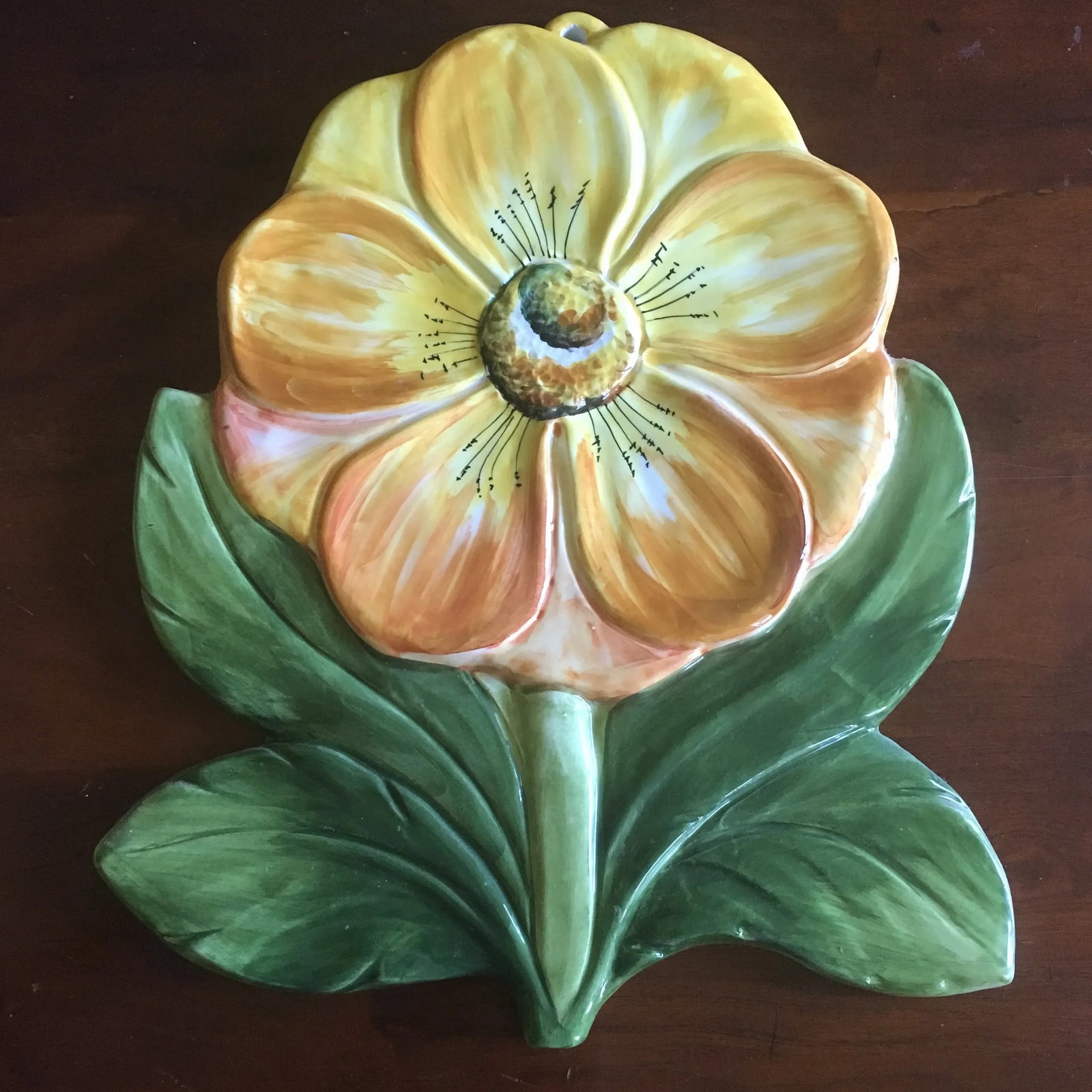 Chelsea House Porcelain Flowers - a Pair - 3
