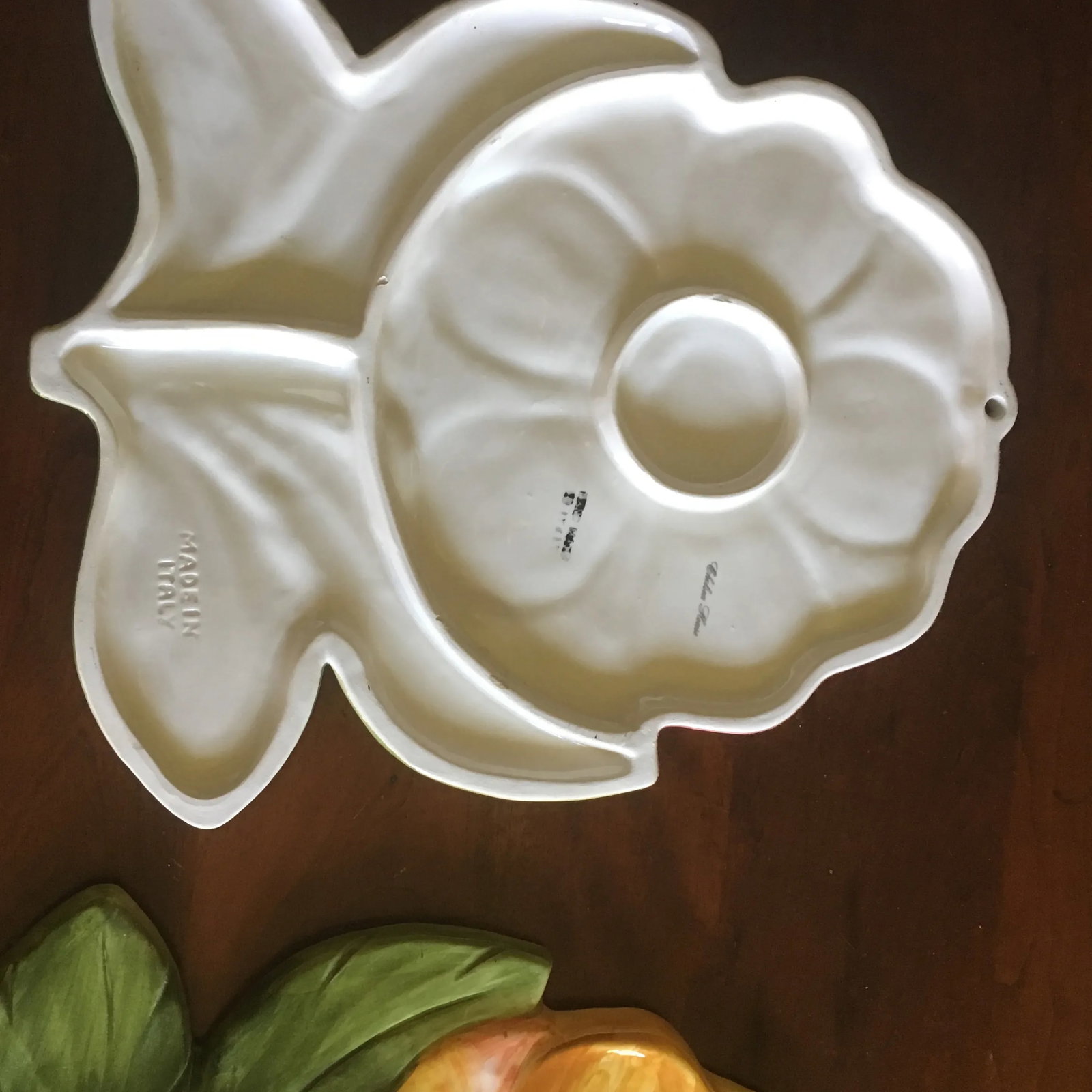 Chelsea House Porcelain Flowers - a Pair - 4