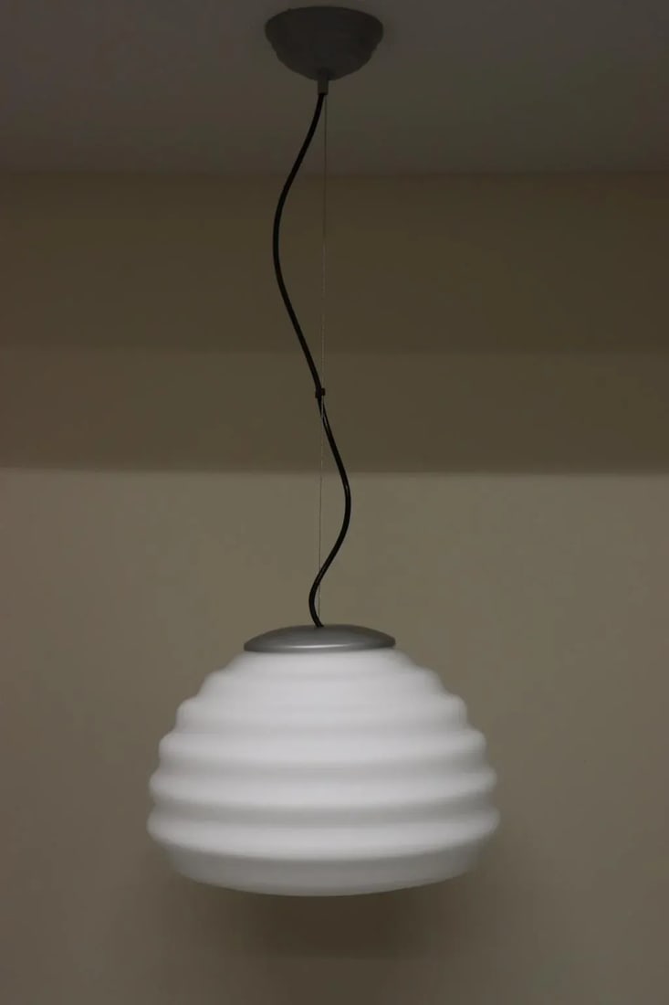 Mid-Century Modern Murano Glass Pendant Lamp - 12