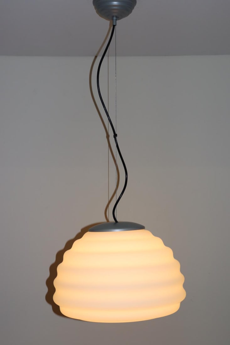 Mid-Century Modern Murano Glass Pendant Lamp - 2