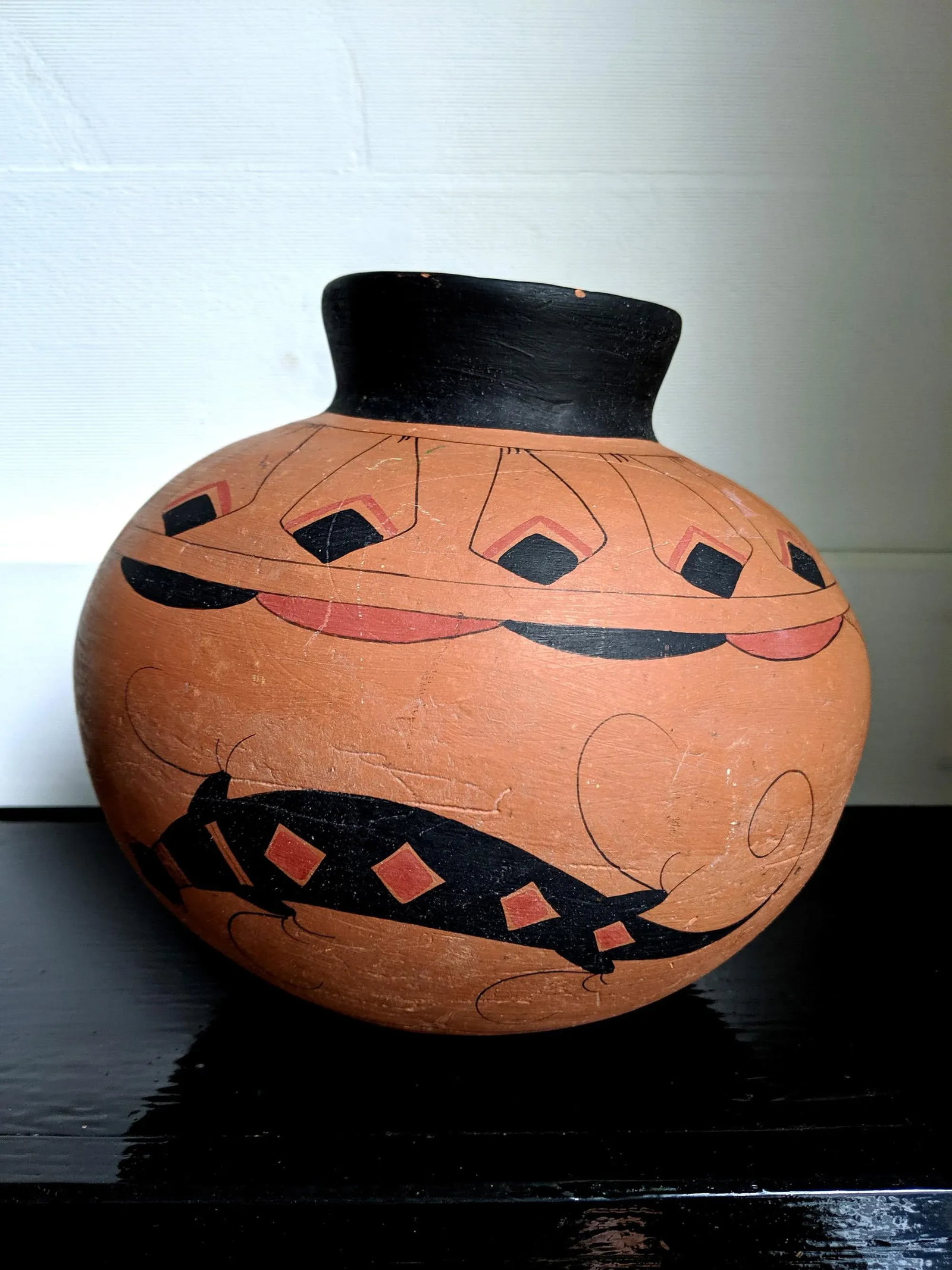 Mato Ortiz Mexican Handcrafted Clay Vessel - 2