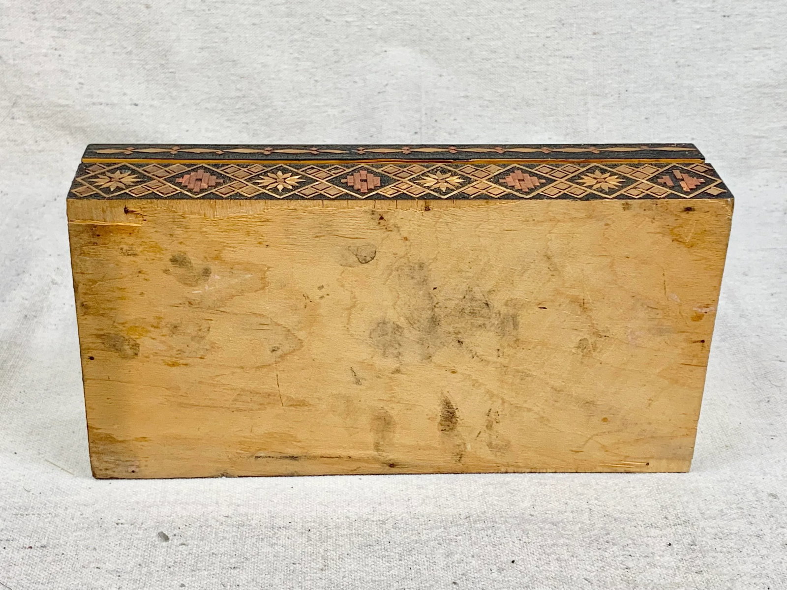 Vintage Russian Wooden Box - 8