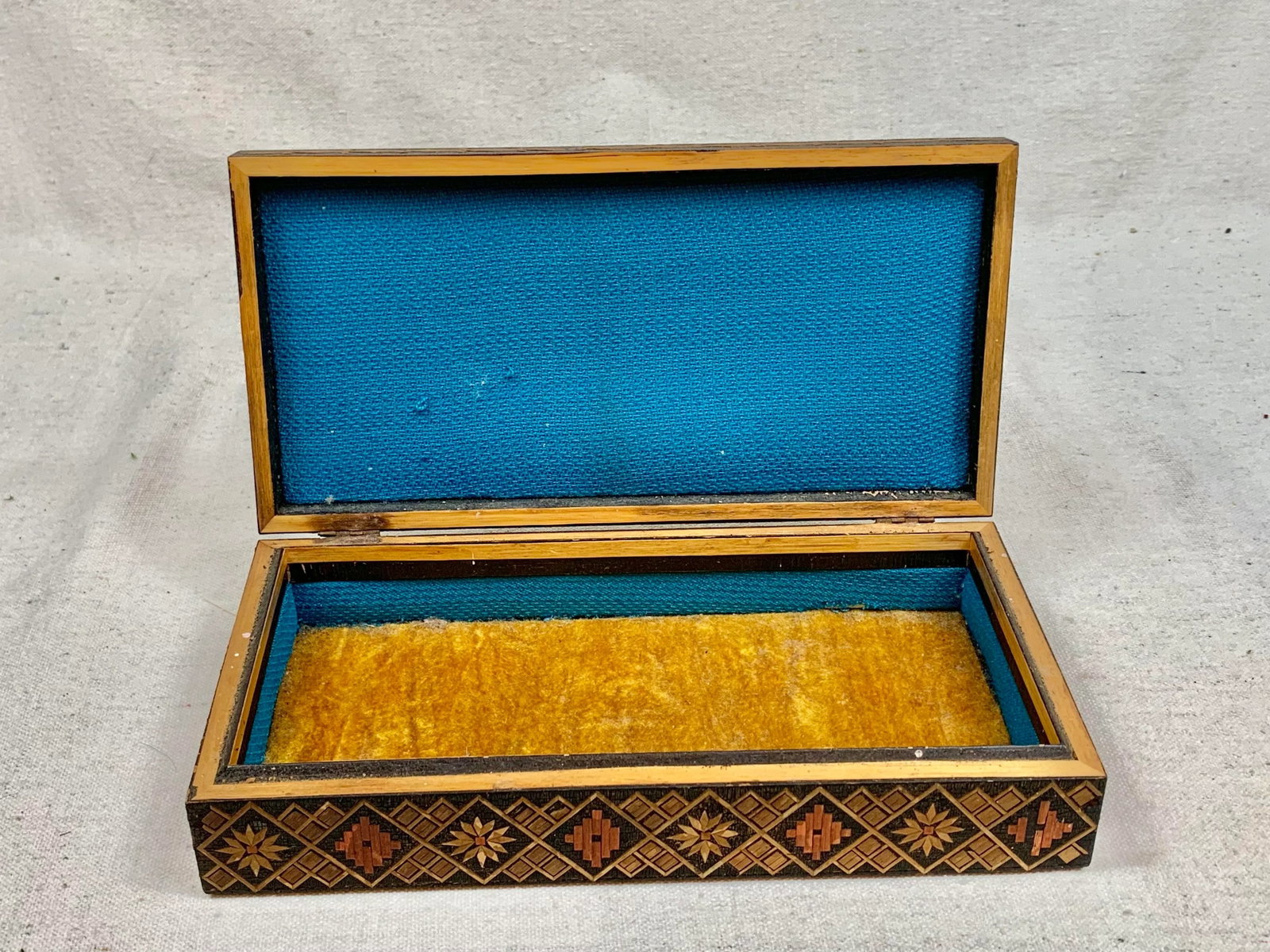 Vintage Russian Wooden Box - 9