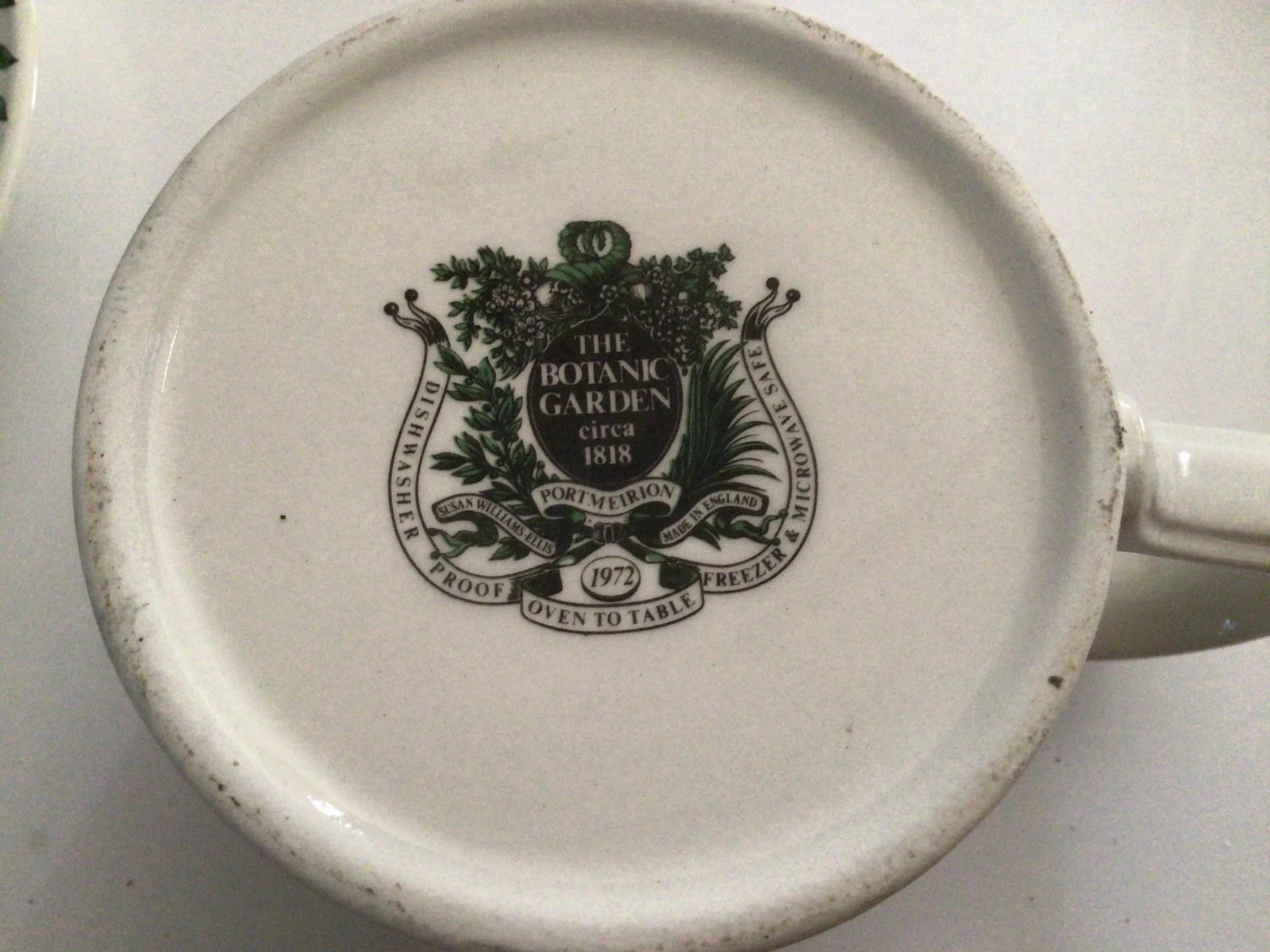 Portmeirion Botanic Garden Teacups & Saucers - Set of 4 - 6
