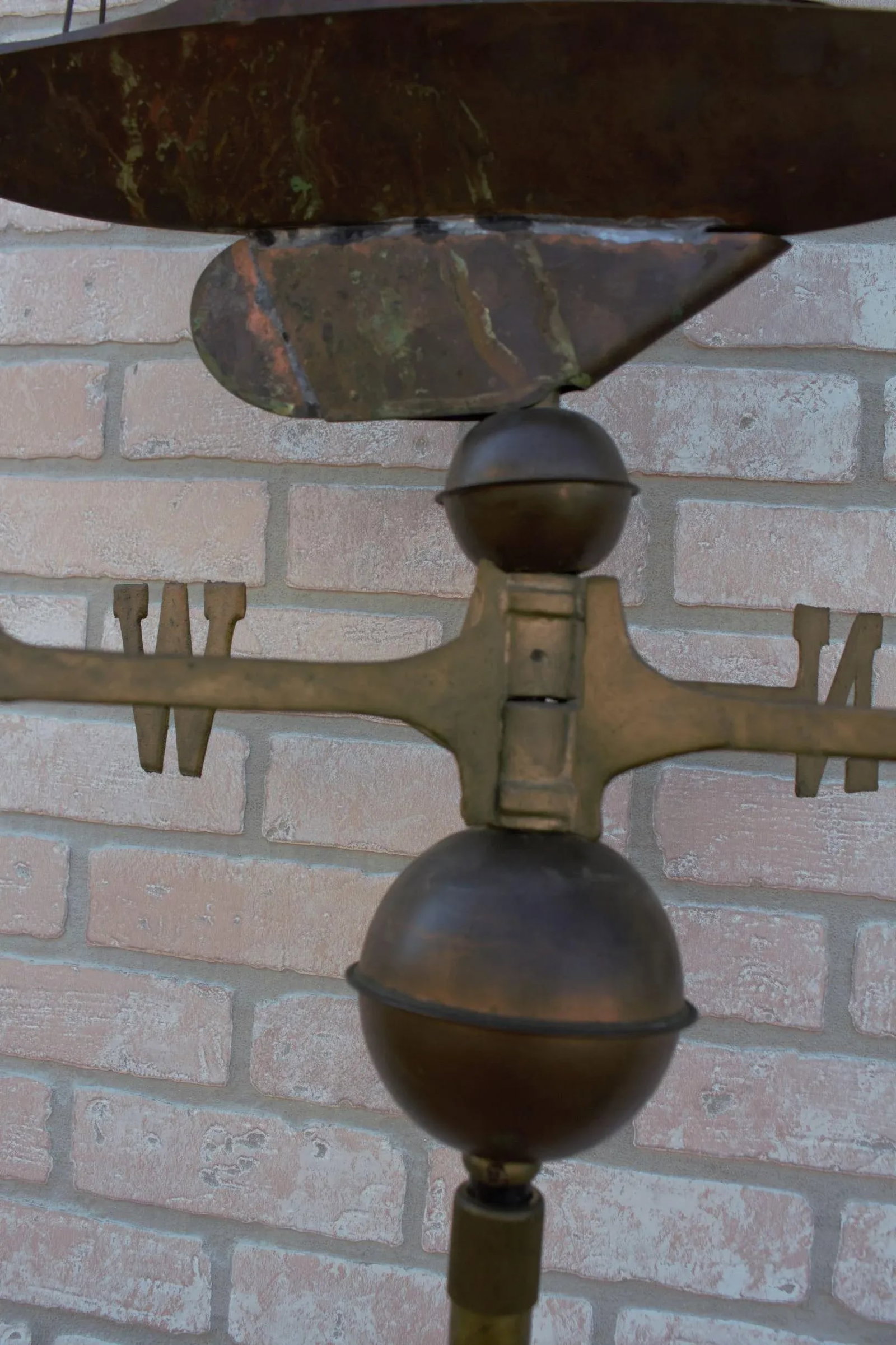 Vintage Copper Boat Weathervane - 10