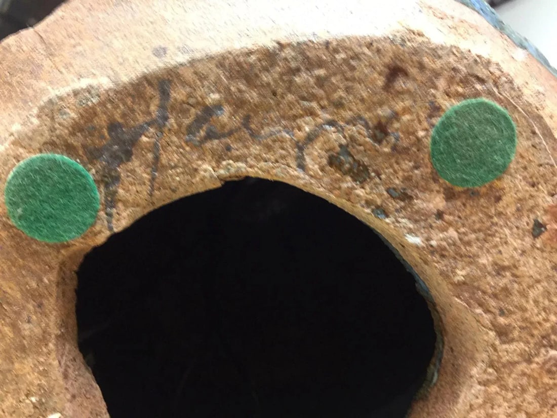 Late 20th Century Abstract Ceramic Pottery Lamp - 5